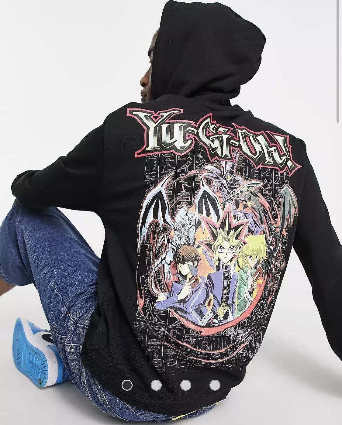 Japanese Brand Yu Gi Oh Hoodie Men S Shirt In Black Prints Sweatshirt | PodTeesHub.com