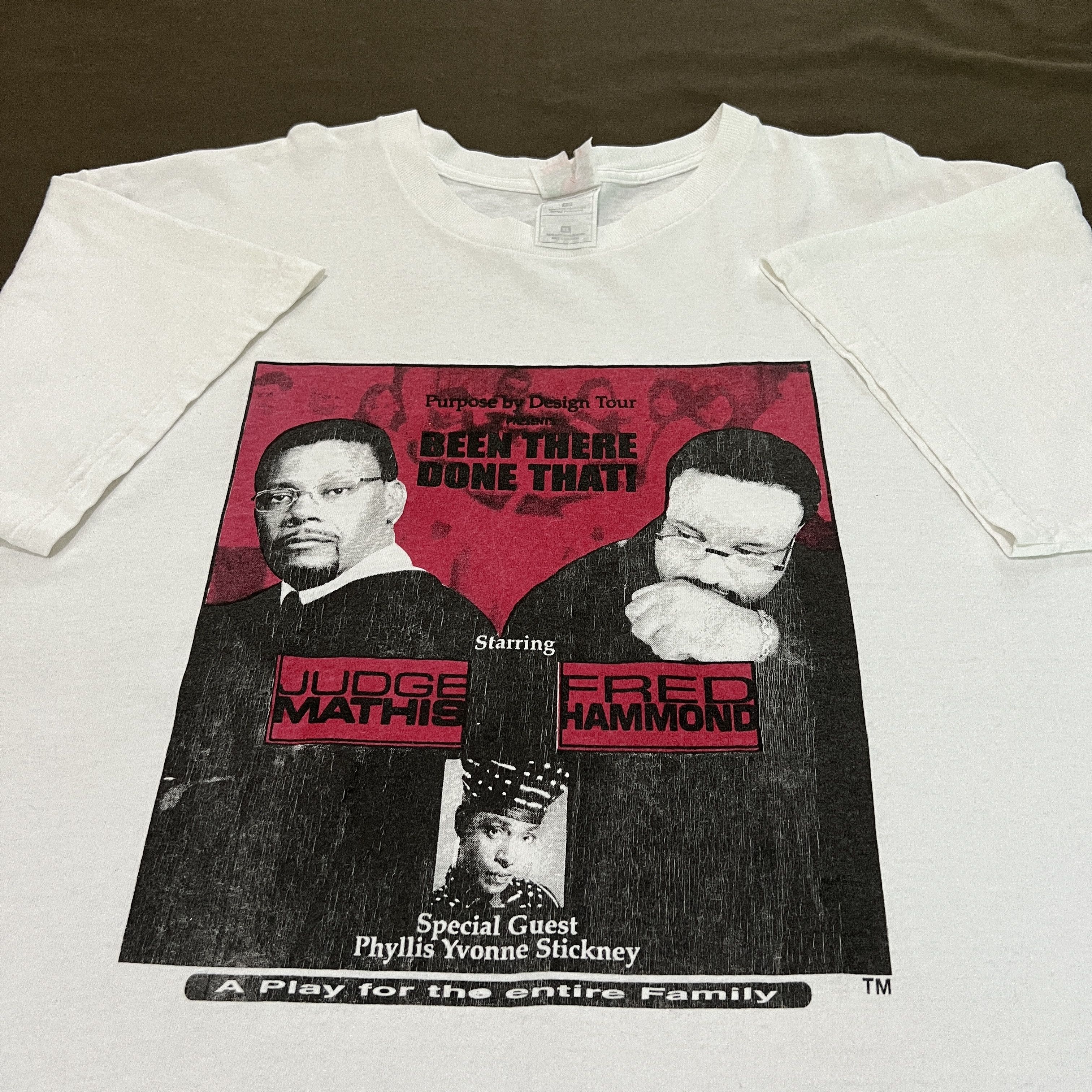 Vintage Been There Done That Fred Hammond Gospel Tee Xl Hoodie, Sweatshirt | PodTeesHub.com