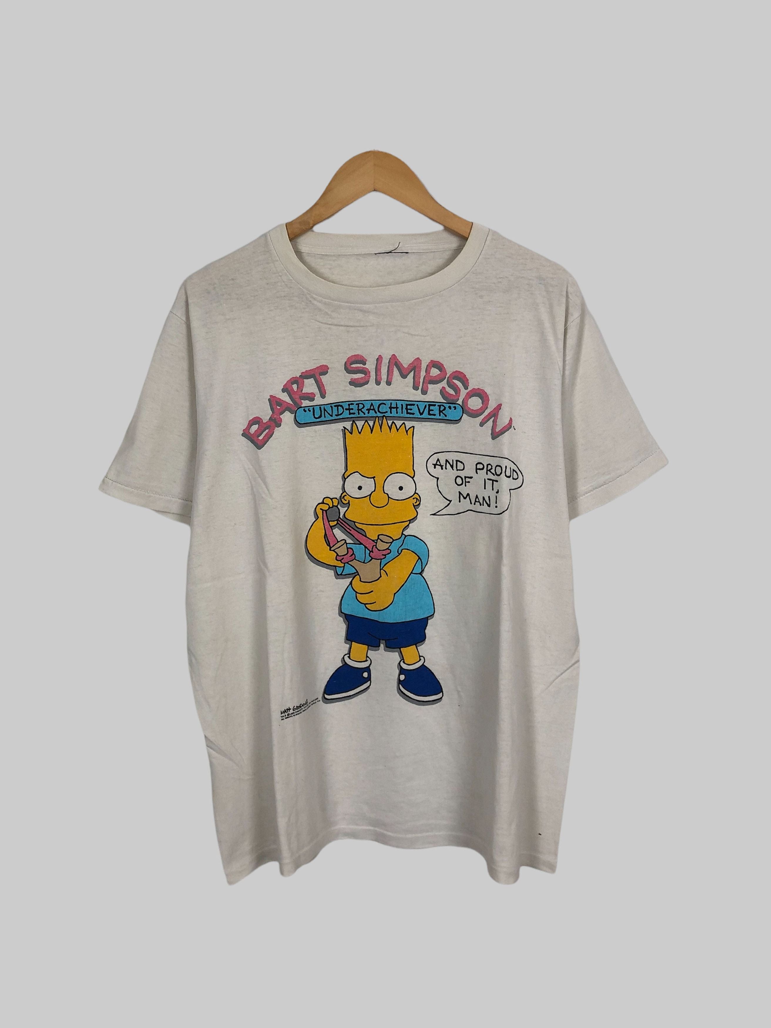 The Simpsons X Vintage Vintage 1990 Simpsons Bart South Park King Of The Hill T-Shirts, Hoodie, Sweatshirt | PodTeesHub.com