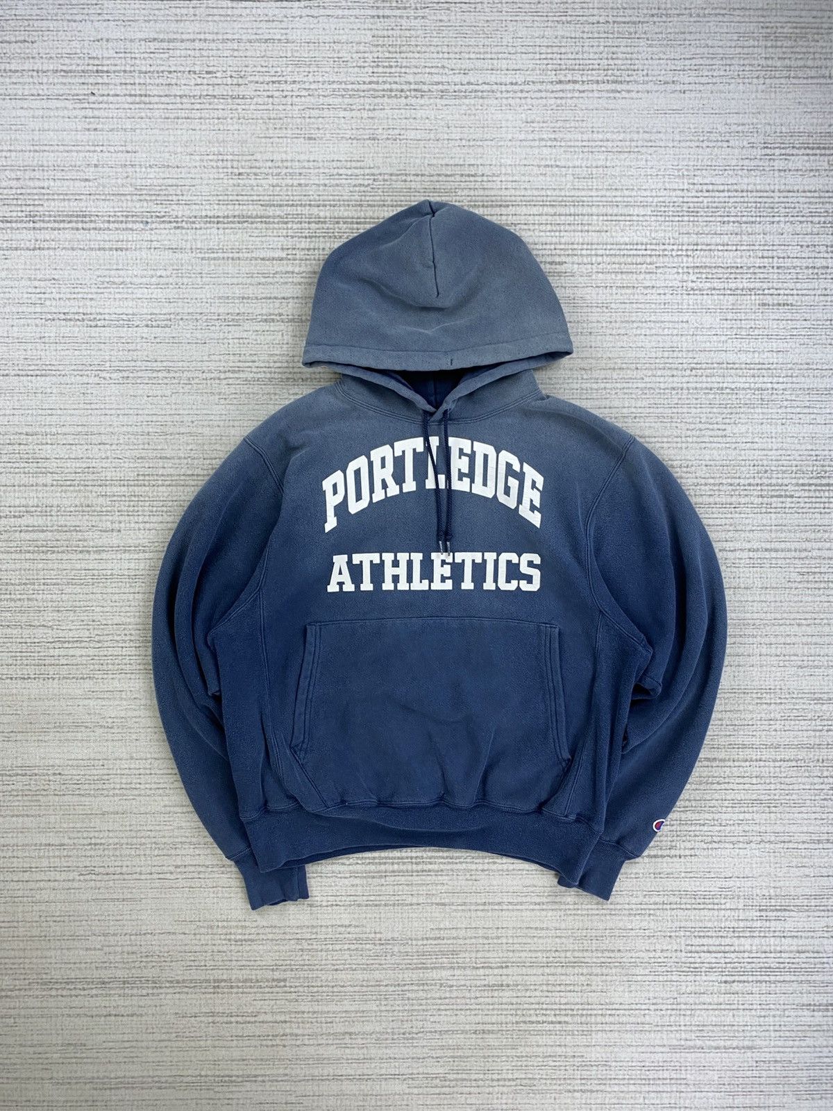 Vintage Champion Reverse Weave Faded Hoodie T-Shirts, Sweatshirt | PodTeesHub.com