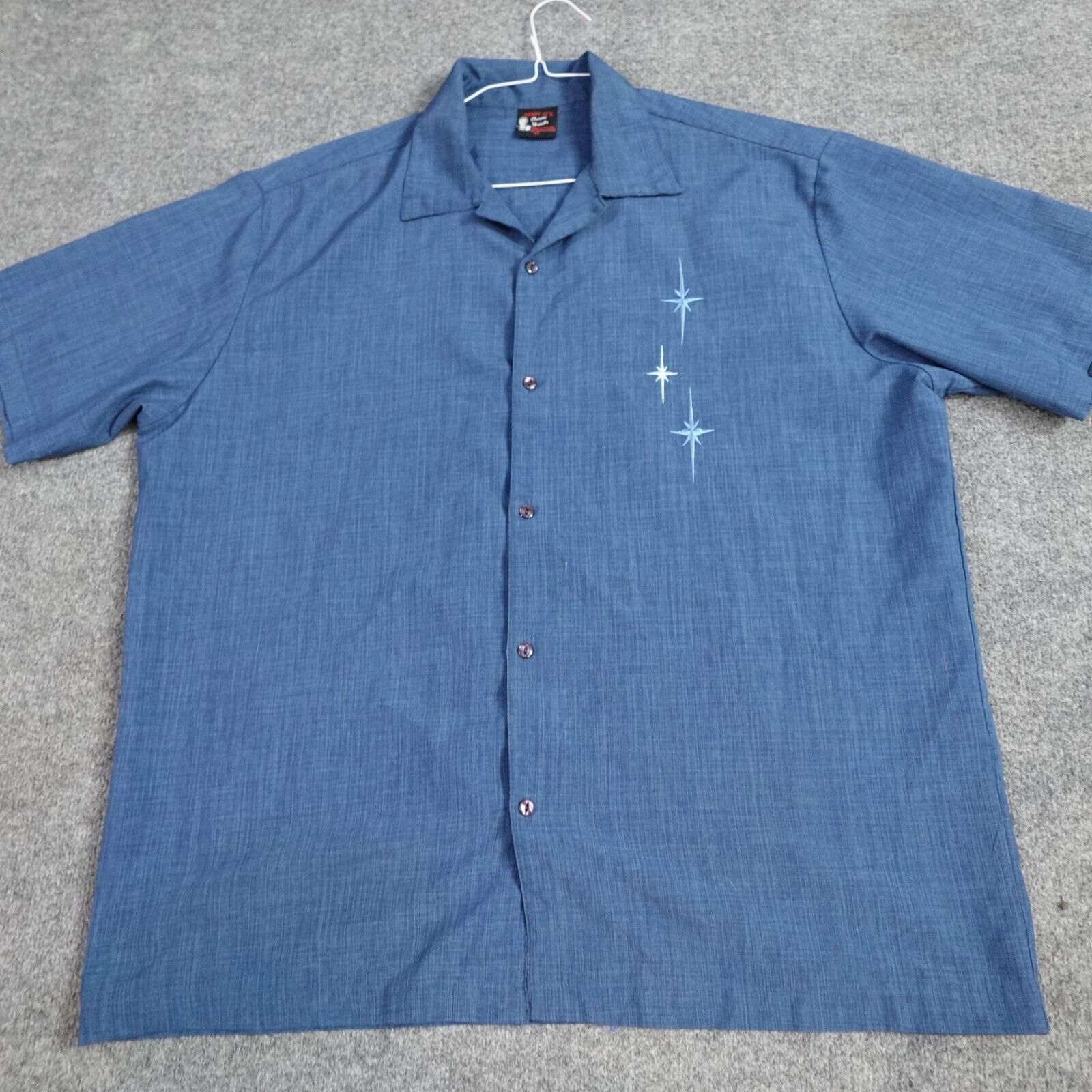 Vintage Daddy O S Shirt 3x Blue Short Sleeve Bowling Mcm Sopranos Re Hoodie, Sweatshirt | PodTeesHub.com