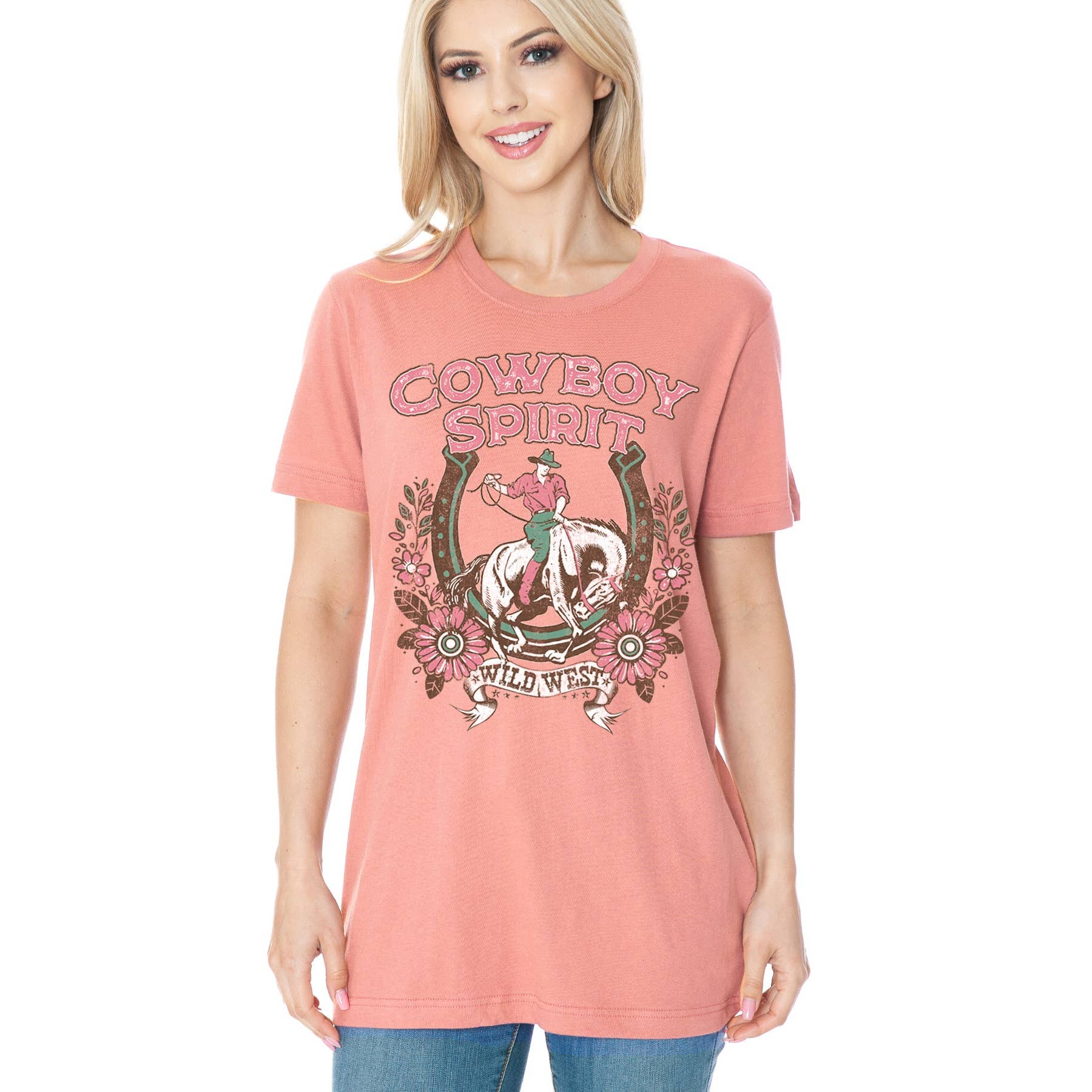 Cowboy Spirit Short Sleeve Tee Hoodie, Sweatshirt | PodTeesHub.com