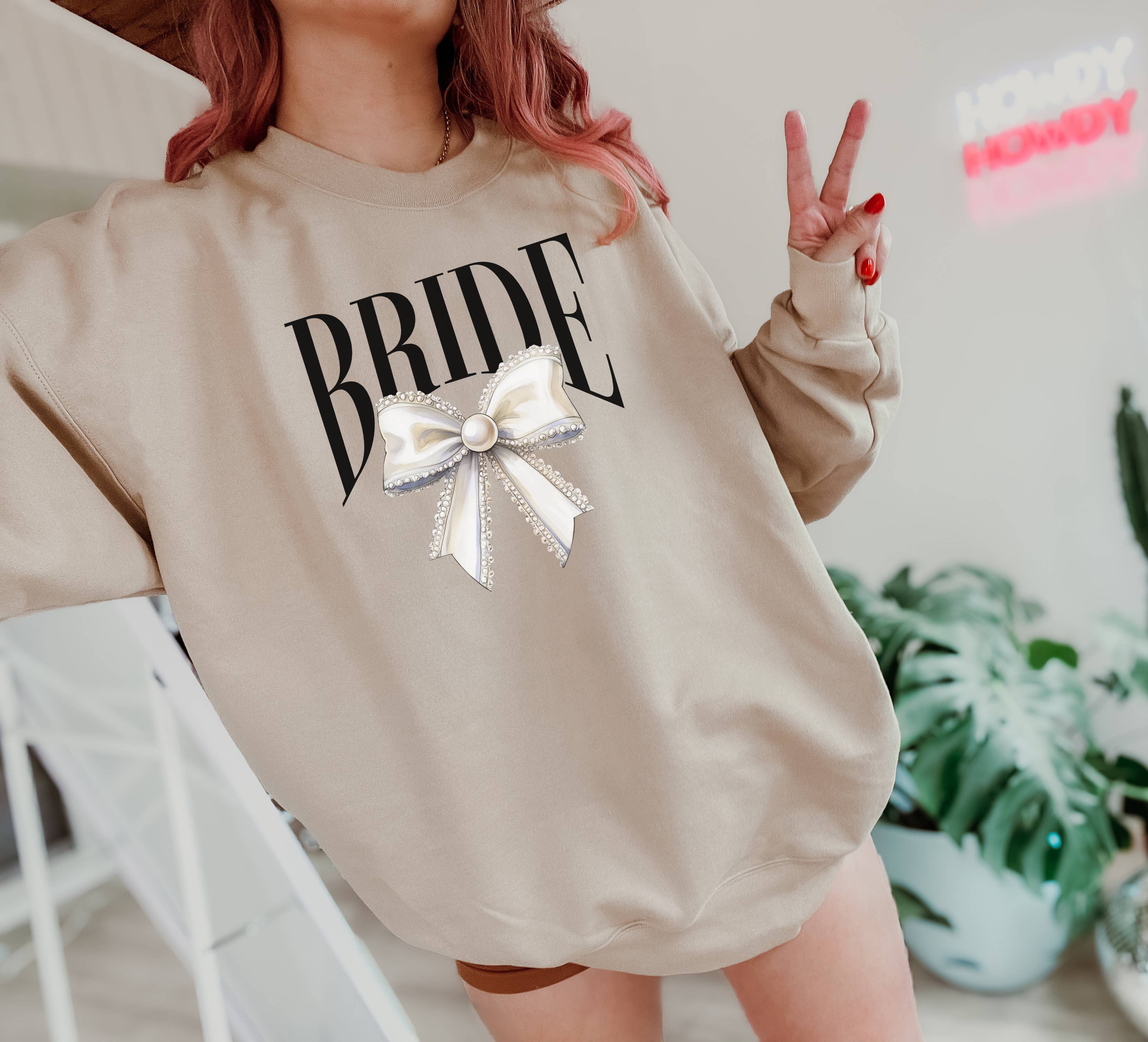 Bride Sweatshirt, Bridal Apparel, Bride Graphic Apparel T-Shirts, Hoodie | PodTeesHub.com