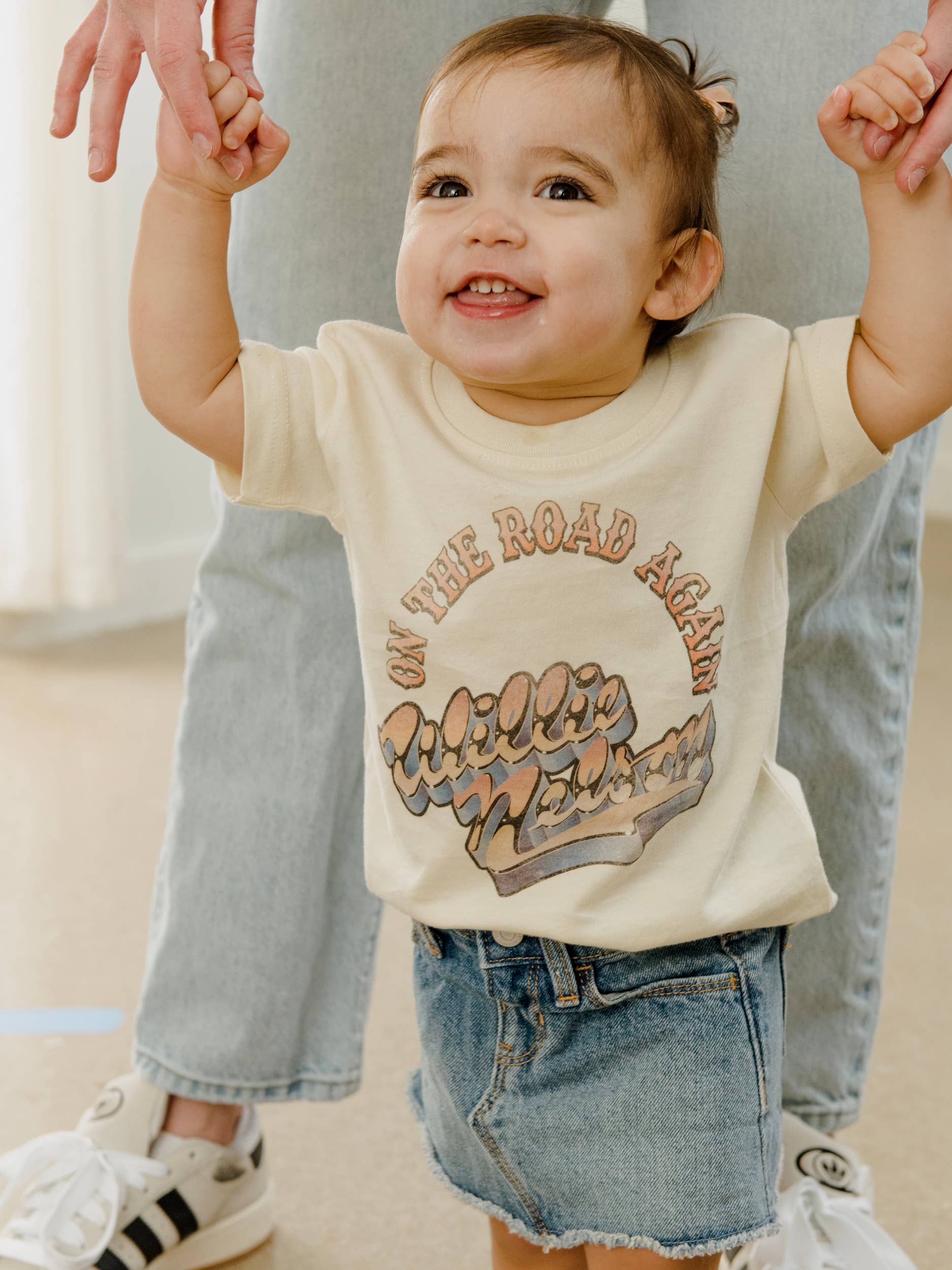 Children's Willie Nelson Otr Metal Off White Graphic Tee Hoodie, Sweatshirt | PodTeesHub.com