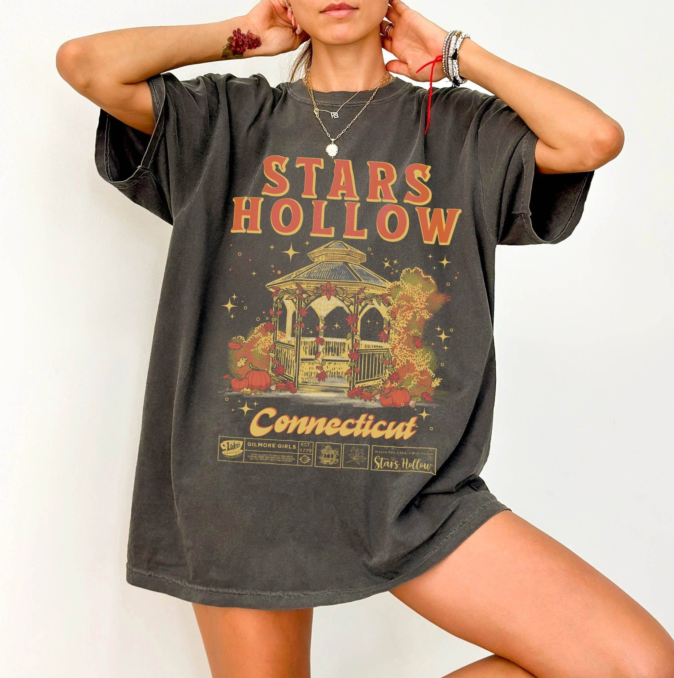 Stars Hollow Gilmore Girls Merchandise Luke's Diner Shirt Hoodie, Sweatshirt | PodTeesHub.com