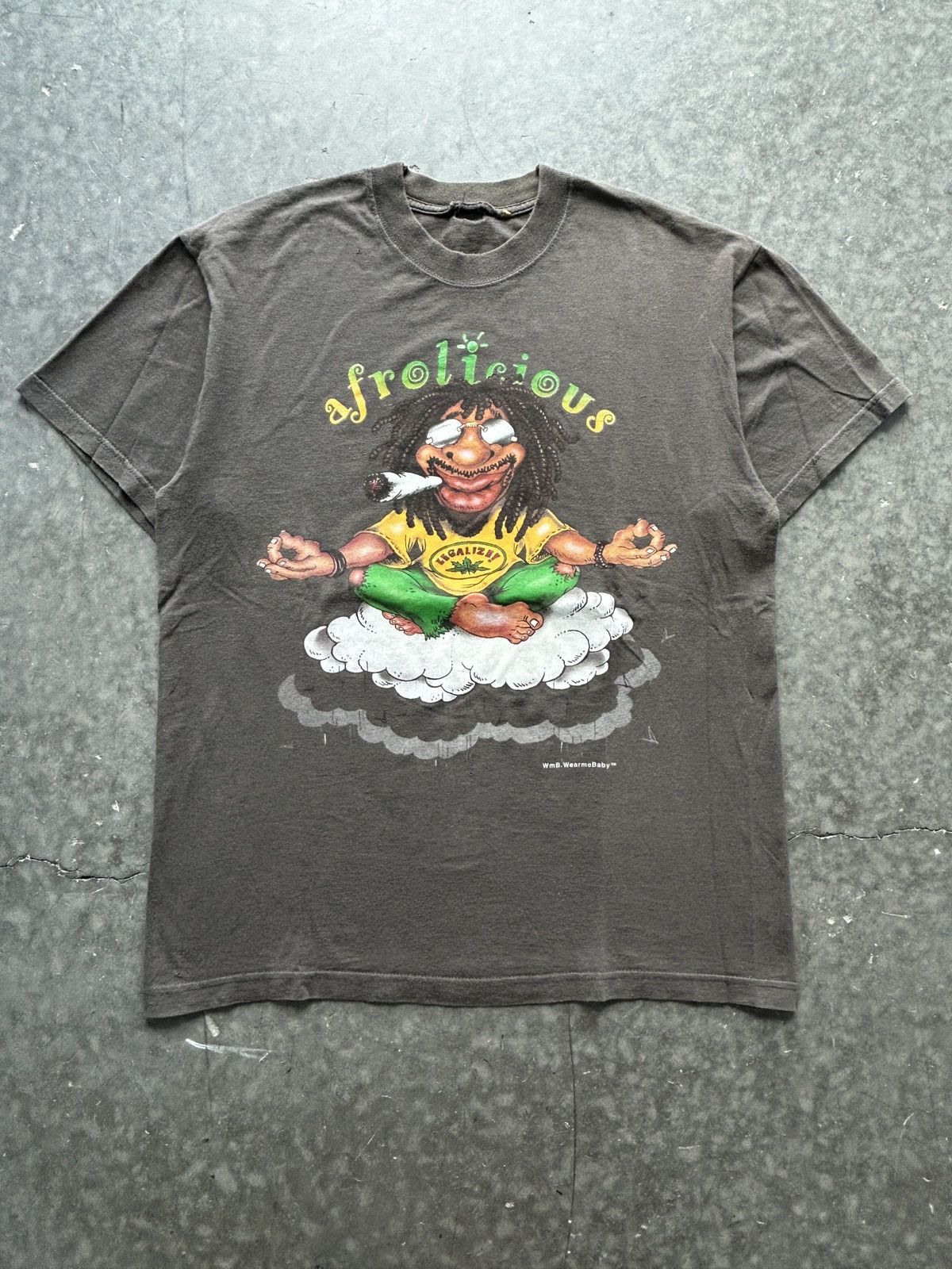 Vintage Y2k Afrolicious Weed Graphic Tee Hoodie, Sweatshirt | PodTeesHub.com