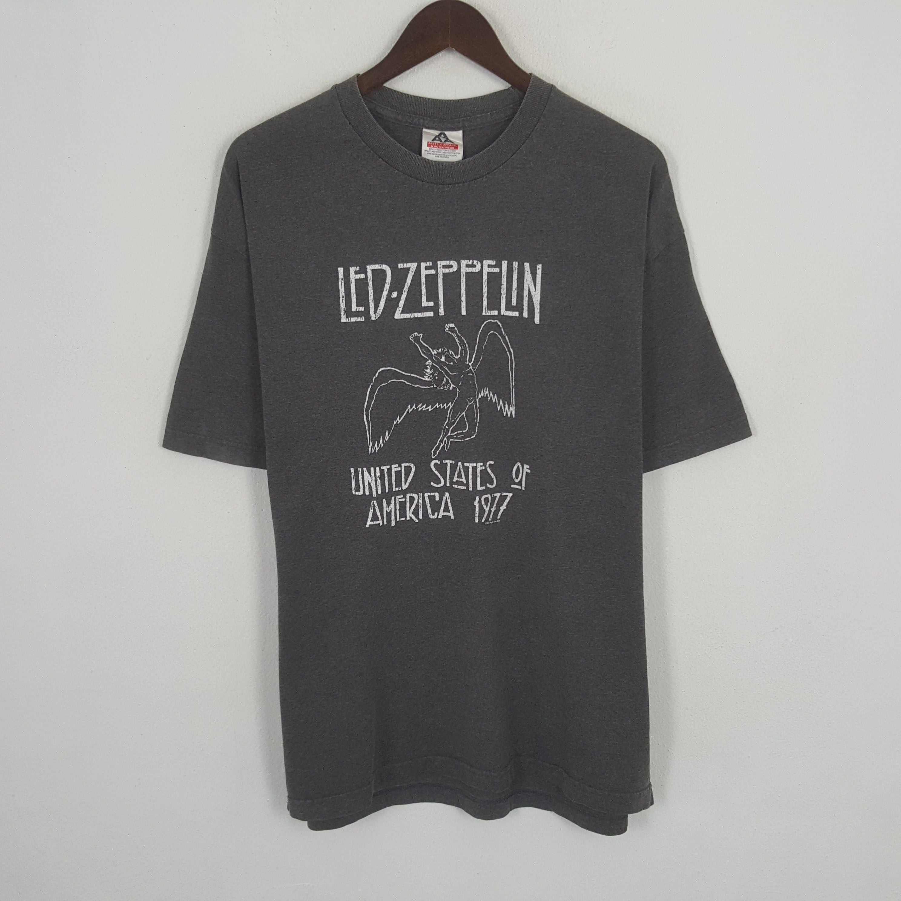 Led Zeppelin X Vintage Vintage Led Zeppelin American Band Tshirt Hoodie, Sweatshirt | PodTeesHub.com