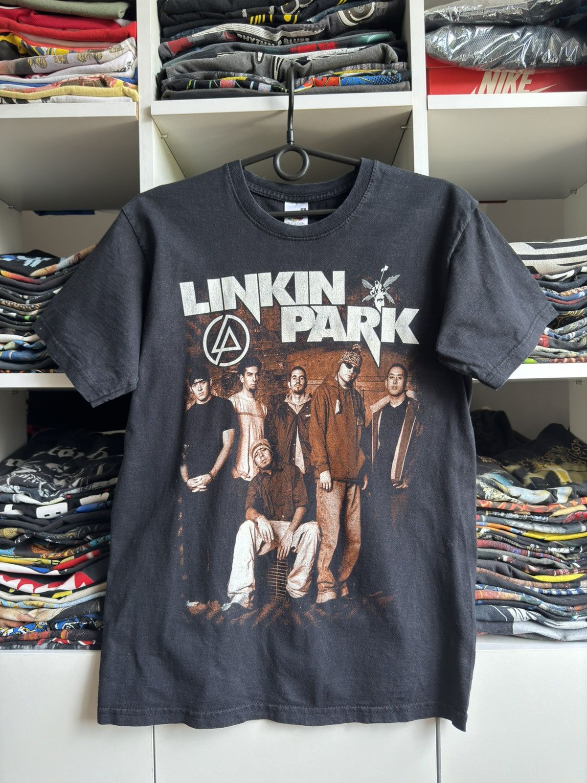 Band Tees Vintage 2003 Linkin Park Meteora Band Printed Tee T Shirt Hoodie, Sweatshirt | PodTeesHub.com
