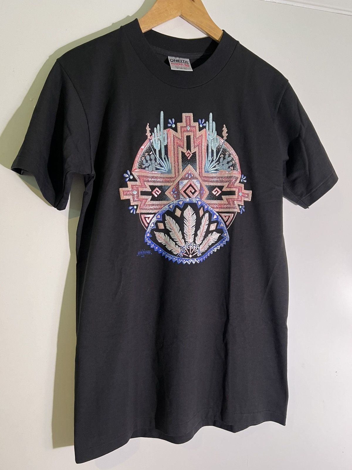 Vintage 90 S Vtg Vintage Nathan Richards Desert Landscape Retro Tee Hoodie, Sweatshirt | PodTeesHub.com