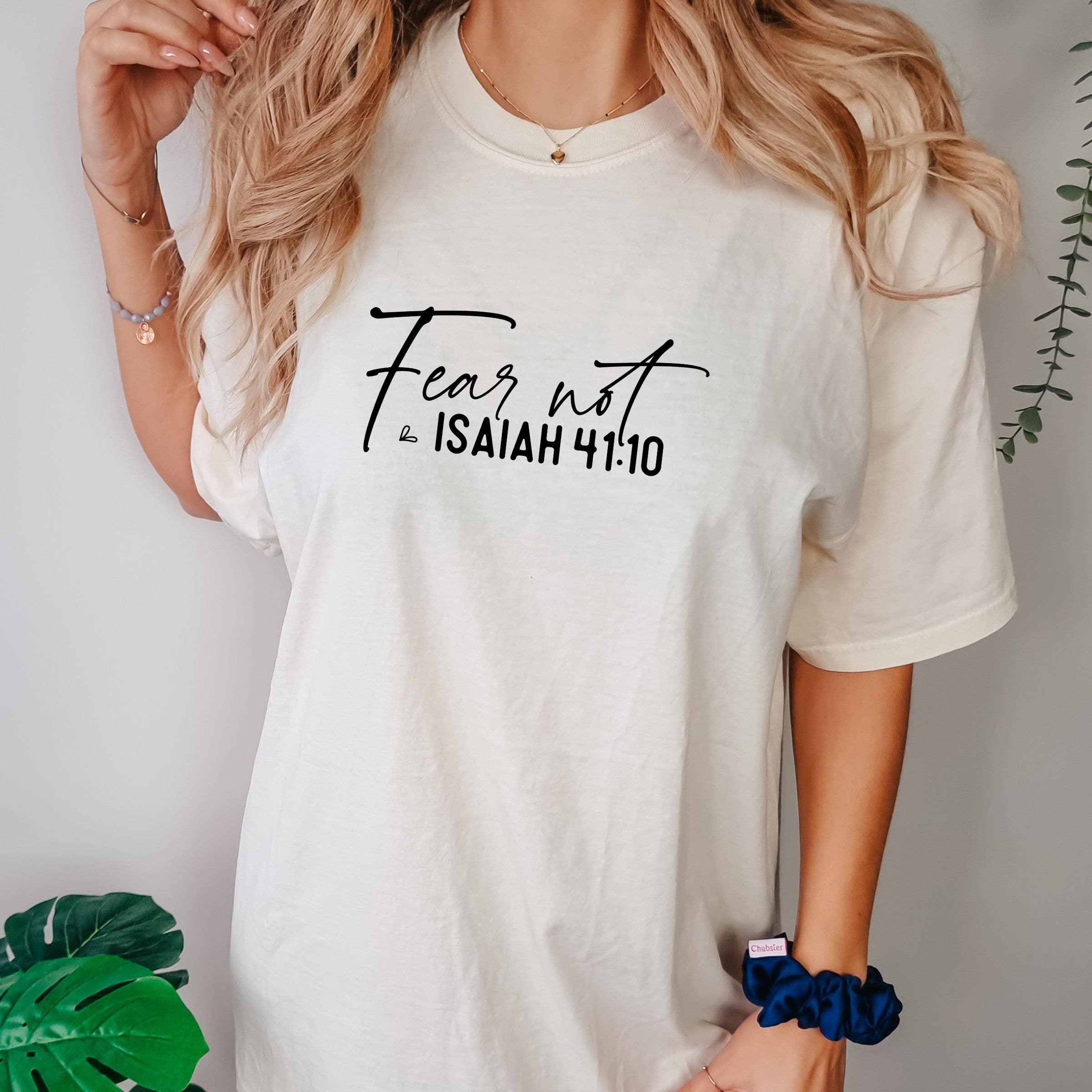 Fear Not I Am with You Isaiah 4:10- Christian Tee- Faith Tee Hoodie, Sweatshirt | PodTeesHub.com
