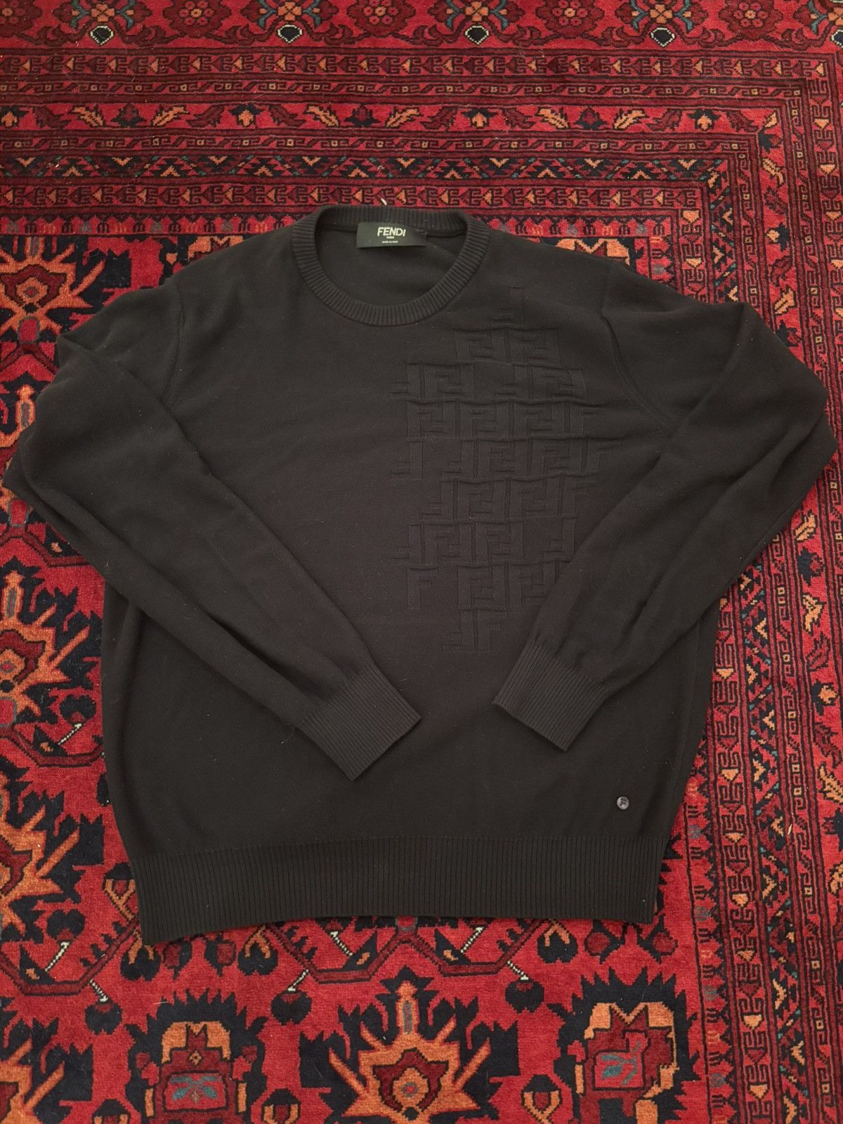 Fendi Print Long Sleeve S M T-Shirts, Hoodie, Sweatshirt | PodTeesHub.com