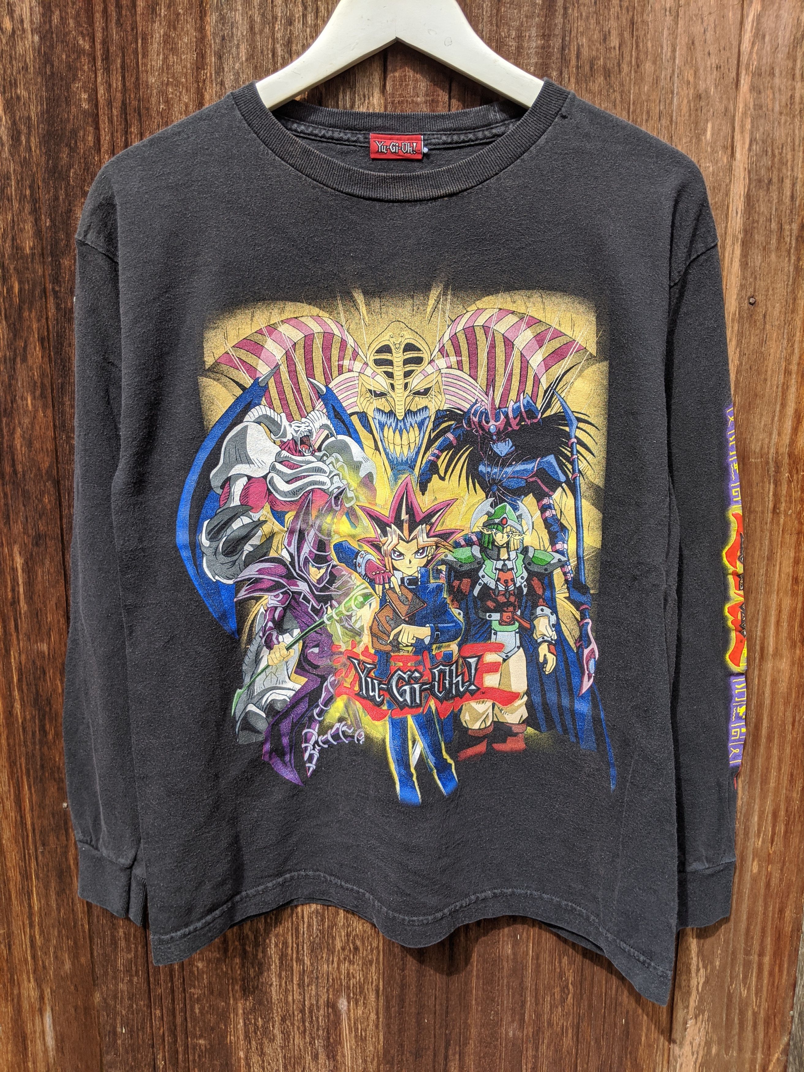 Vintage 90s Anime Yu Gi Oh Longsleeve T-Shirts, Hoodie, Sweatshirt | PodTeesHub.com