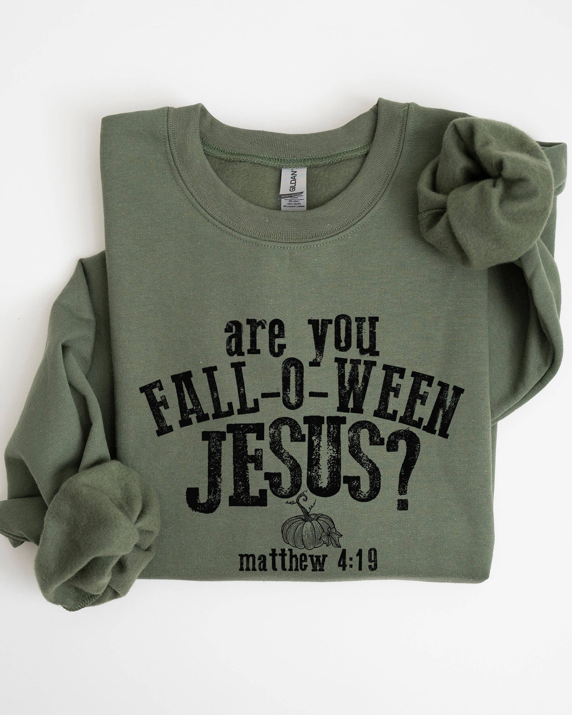 Are You Fall-O-Ween Jesus, Skeleton, Halloween Sweatshirt T-Shirts, Hoodie | PodTeesHub.com