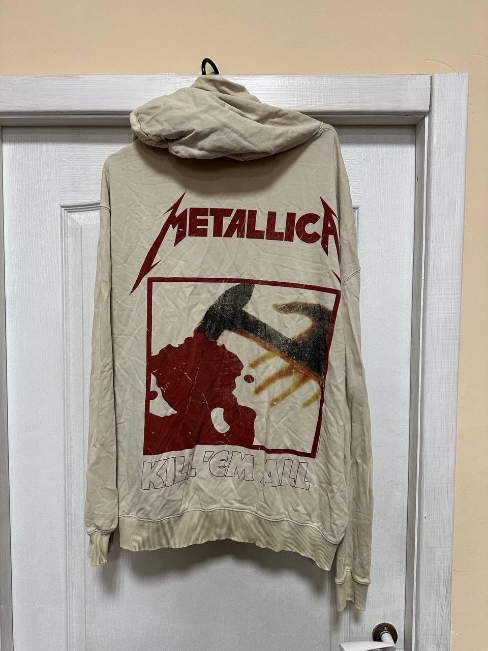 X Vintage Metallica Kill Em All Hoodie Vintage Band Rock Die Skeleton T-Shirts, Sweatshirt | PodTeesHub.com