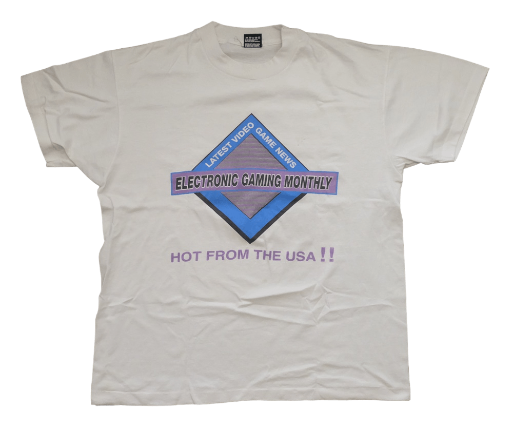 Vintage Electronic Gaming Monthly Magazine Shirt Hoodie, Sweatshirt | PodTeesHub.com