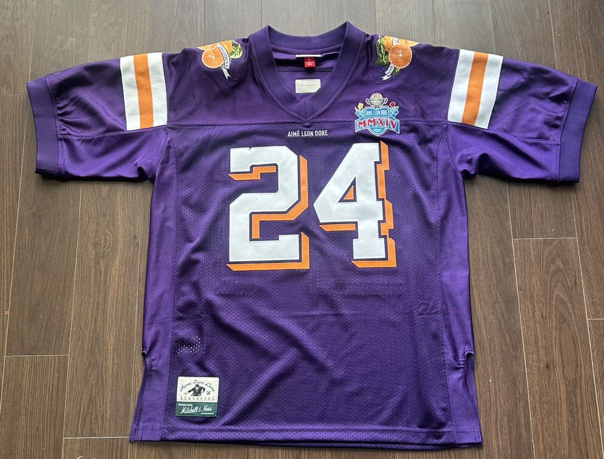 Mitchell Ness Aime Leon Dore Mitchell Ness Throwback Football Jersey T-Shirts, Hoodie, Sweatshirt | PodTeesHub.com