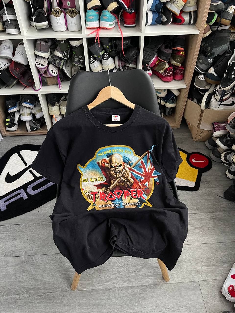 Iron Maiden X Vintage Vintage Iron Maiden T Shirt Trooper Beer Like Acdc Hoodie, Sweatshirt | PodTeesHub.com