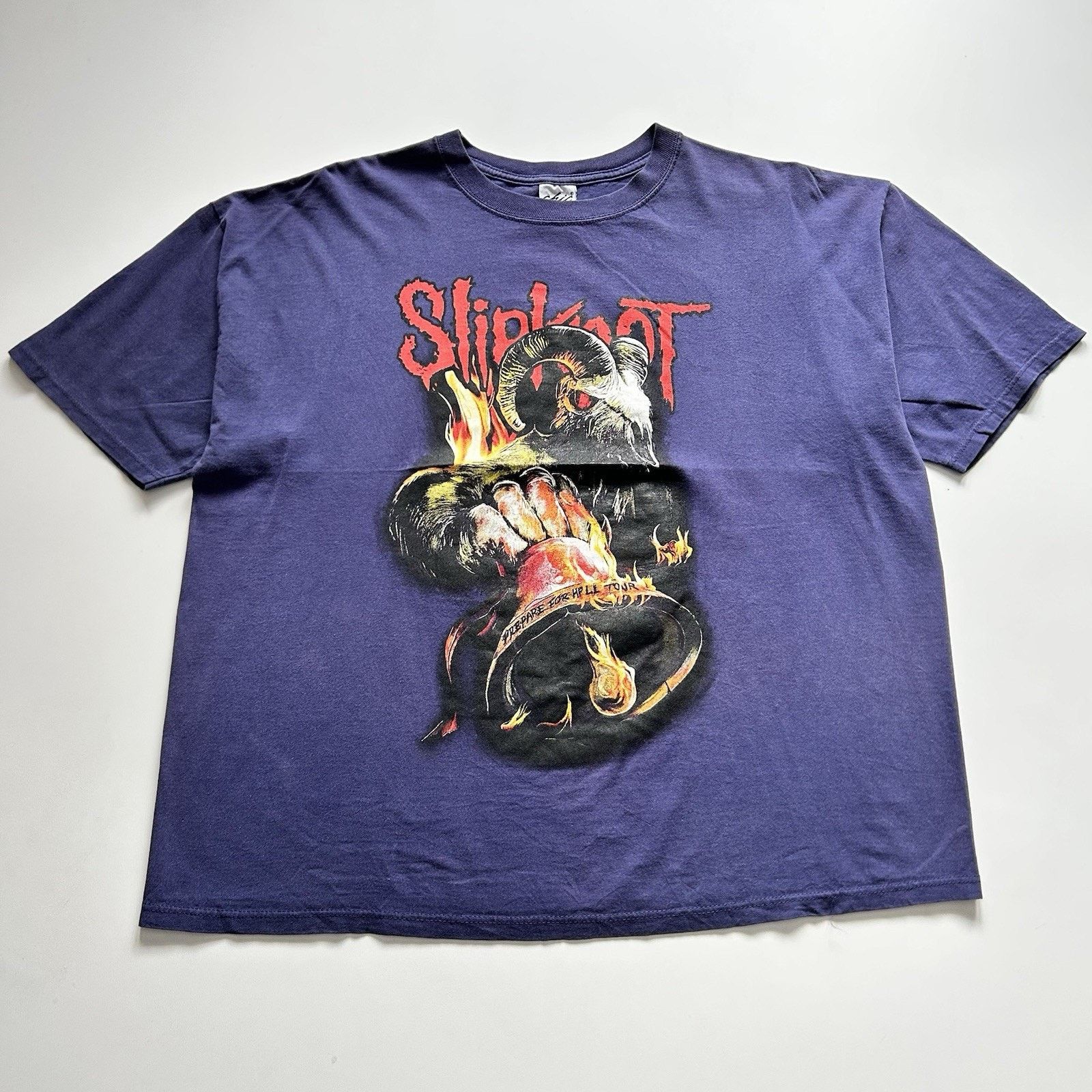 Vintage Slipknot Xl Y2k World Tour Made Usa Rare T-Shirts, Hoodie, Sweatshirt
