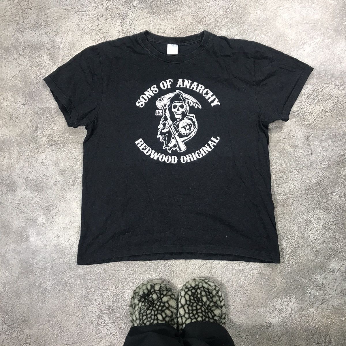 Vintage Sons Of Anarchy Horror Tee Band Rock Tour Y2k 90s Hoodie, Sweatshirt | PodTeesHub.com