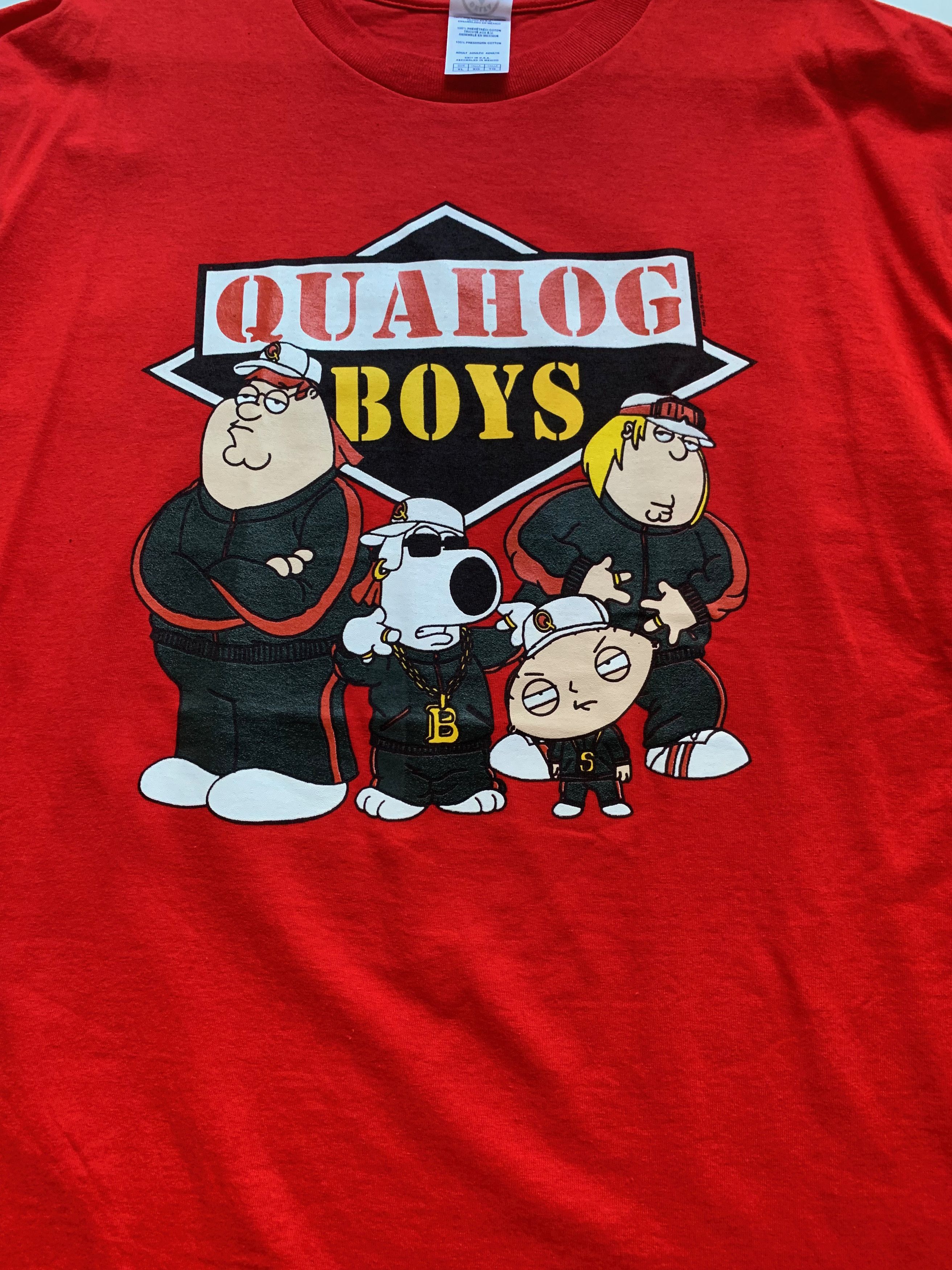 Vintage Quahog Boys Beastie Boys Family Guy Shirt Dead Stock Hoodie, Sweatshirt | PodTeesHub.com