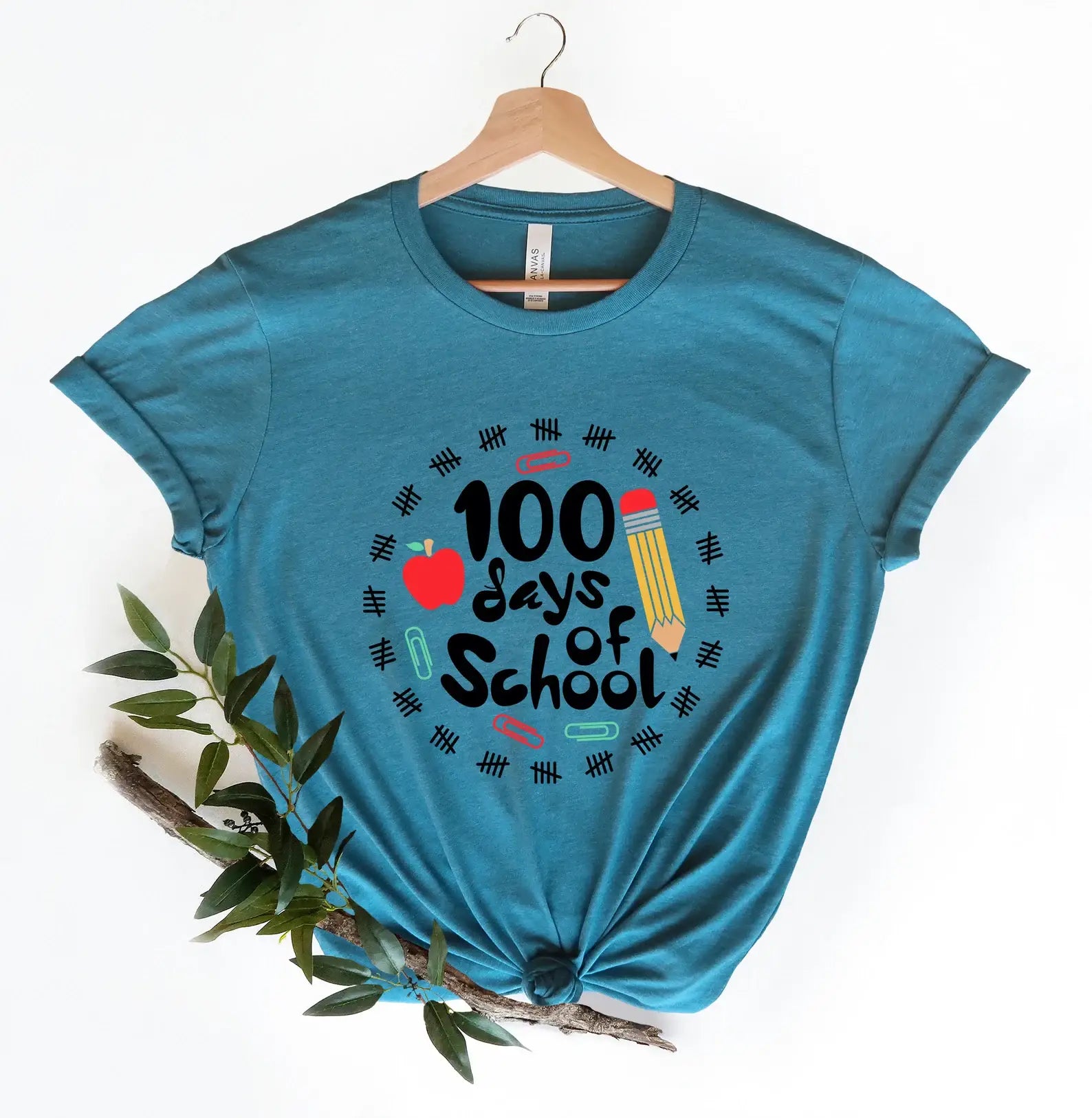100 Days of School T-Shirt Hoodie, Sweatshirt | PodTeesHub.com