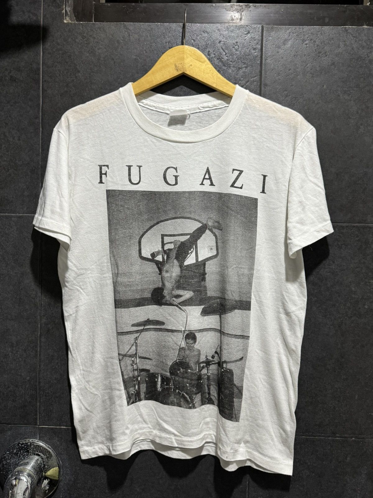 Band Tees Vintage Fugazi Band T Shirt Hoodie, Sweatshirt | PodTeesHub.com