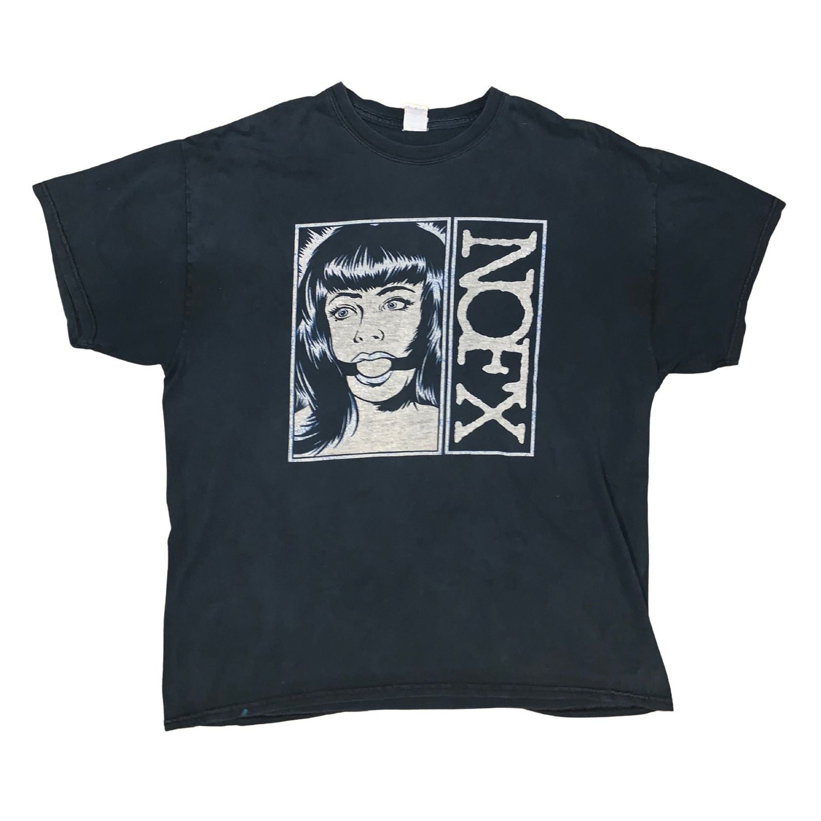 Vintage Nofx Gag Sticker Graphic T Shirt Xl Hoodie, Sweatshirt | PodTeesHub.com