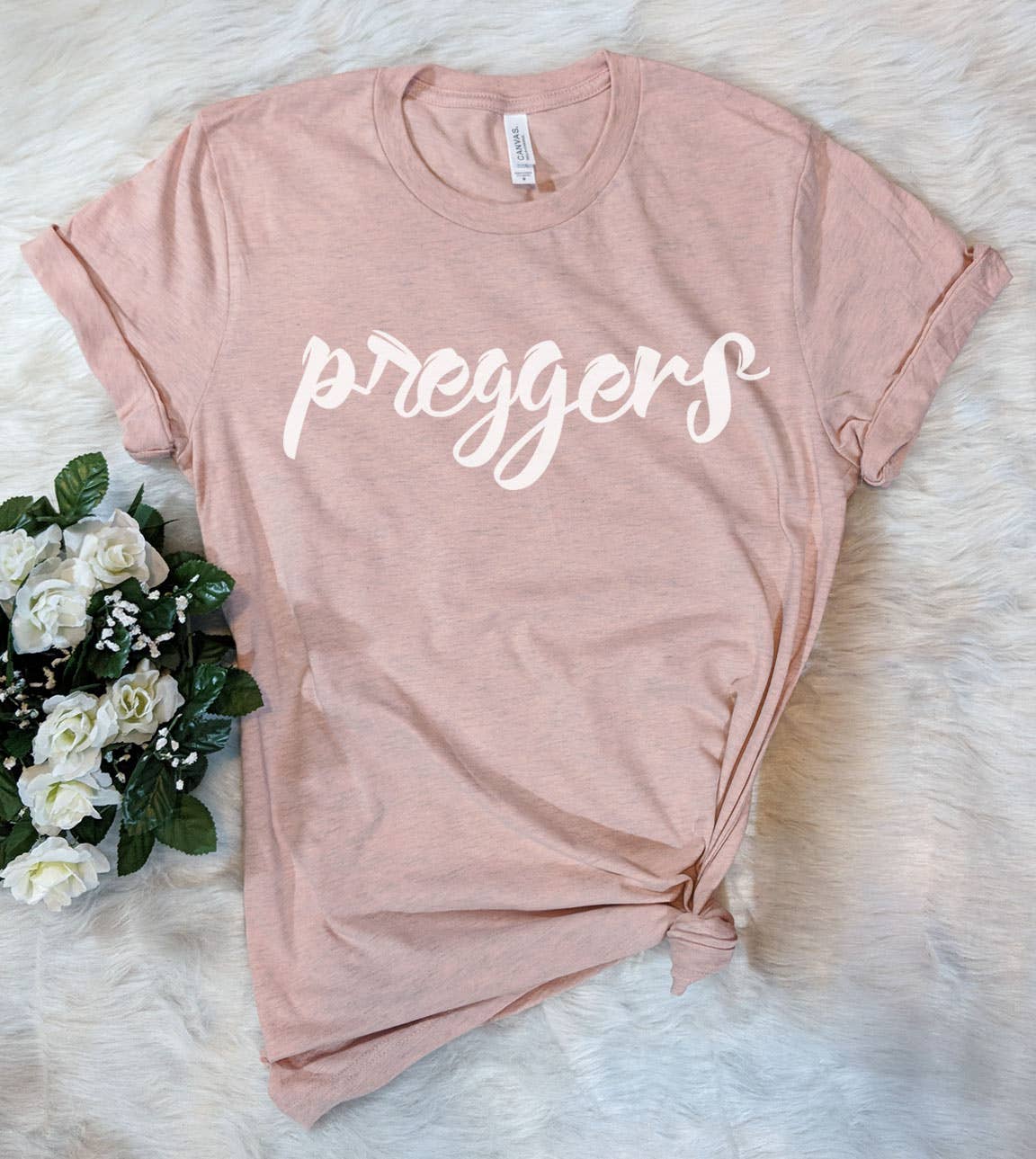 Preggers - Pregnancy Announcement Funny Cute - T-Shirt Hoodie, Sweatshirt | PodTeesHub.com