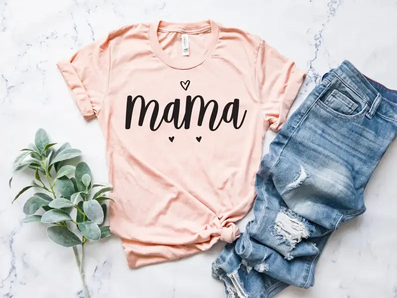 Mama T-Shirt, Best Mom T-Shirt Hoodie, Sweatshirt | PodTeesHub.com