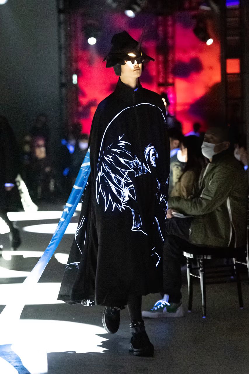 Undercover 21aw Evangelion Collaboration Wool Cape Coat T-Shirts, Hoodie, Sweatshirt