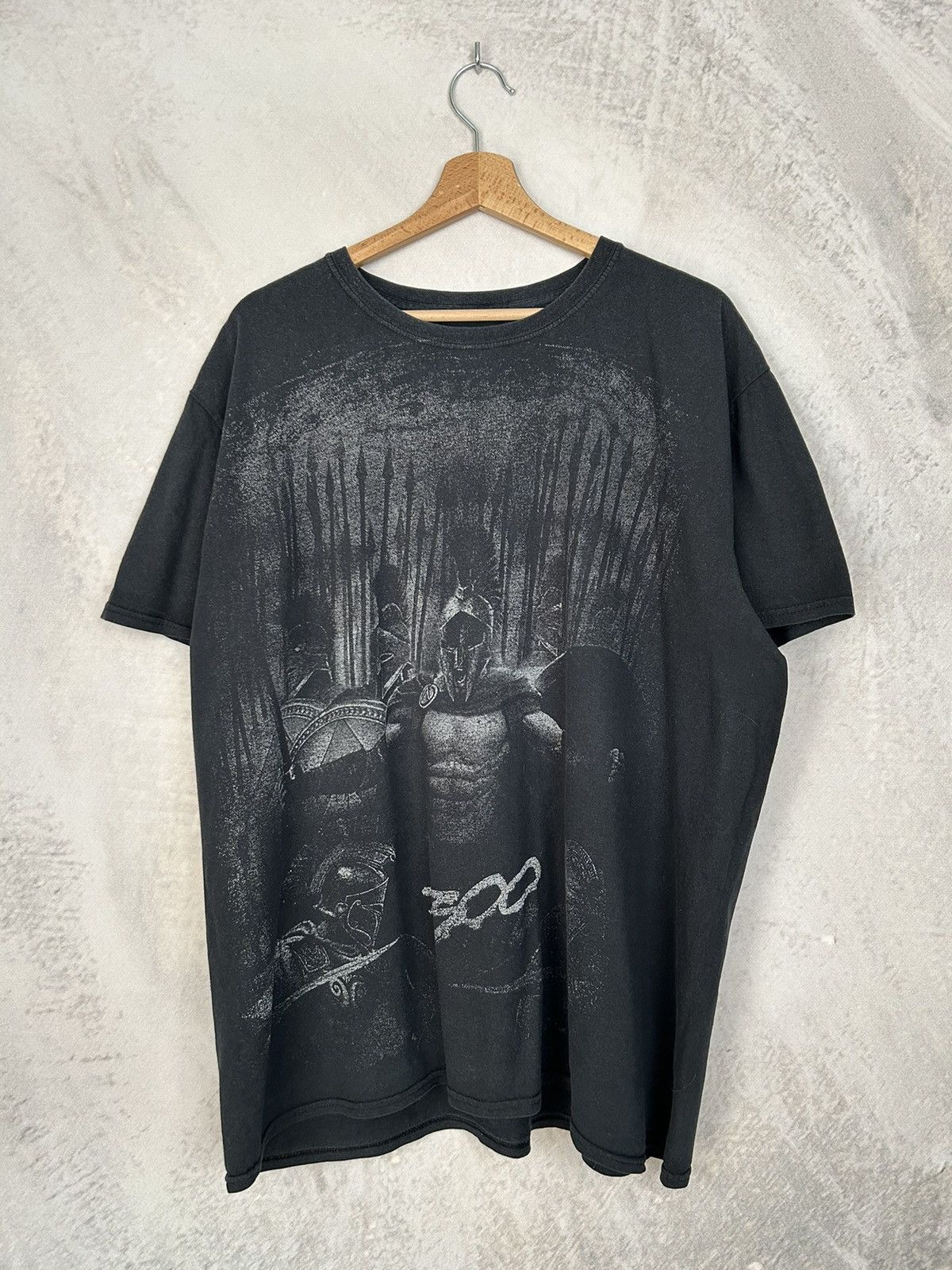 Vintage 300 Spartans Graphic Tee Movie Film 90s Y2k Hoodie, Sweatshirt | PodTeesHub.com