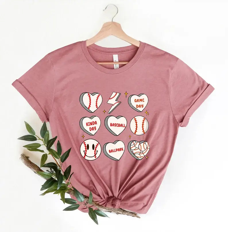 Baseball Game Day T-Shirt, Game Day Tee Hoodie, Sweatshirt | PodTeesHub.com