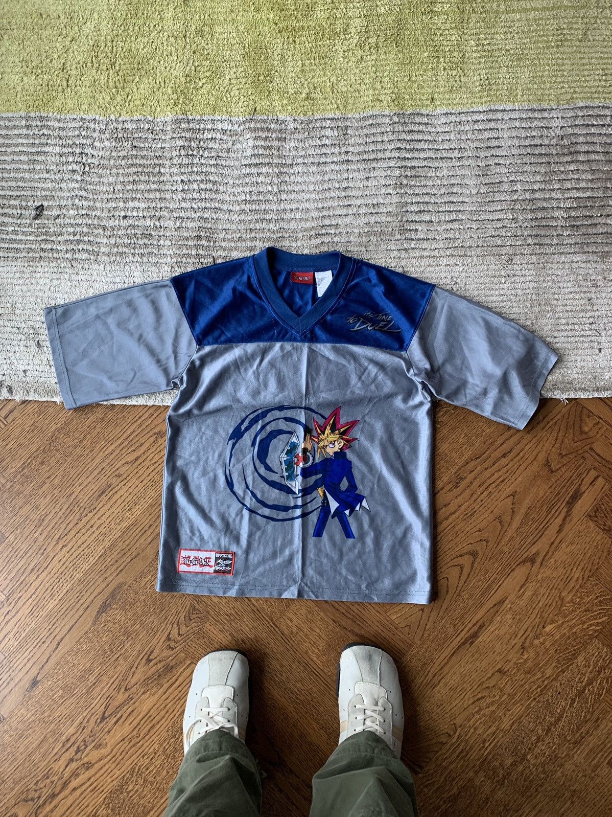 90s Vintage Yu Gi Oh Duel Small Sports Jersey 1996 Mens Xs T-Shirts, Hoodie, Sweatshirt | PodTeesHub.com