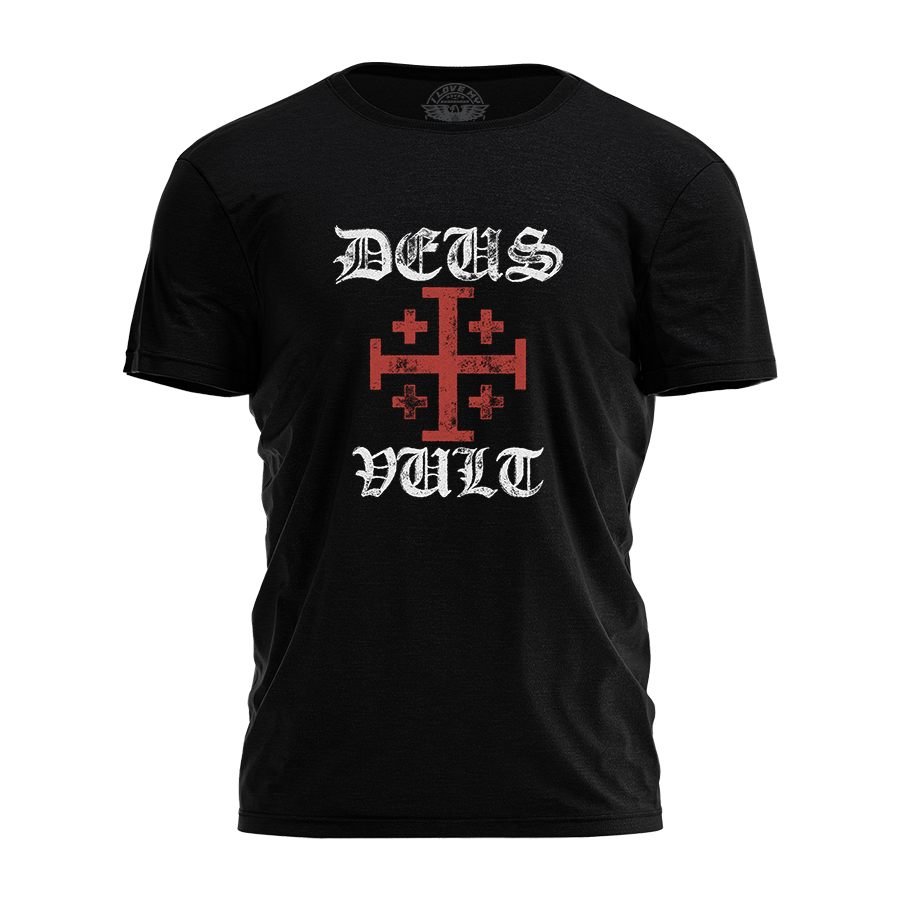 Deus Vult Cross Tee - 4305 Hoodie, Sweatshirt | PodTeesHub.com