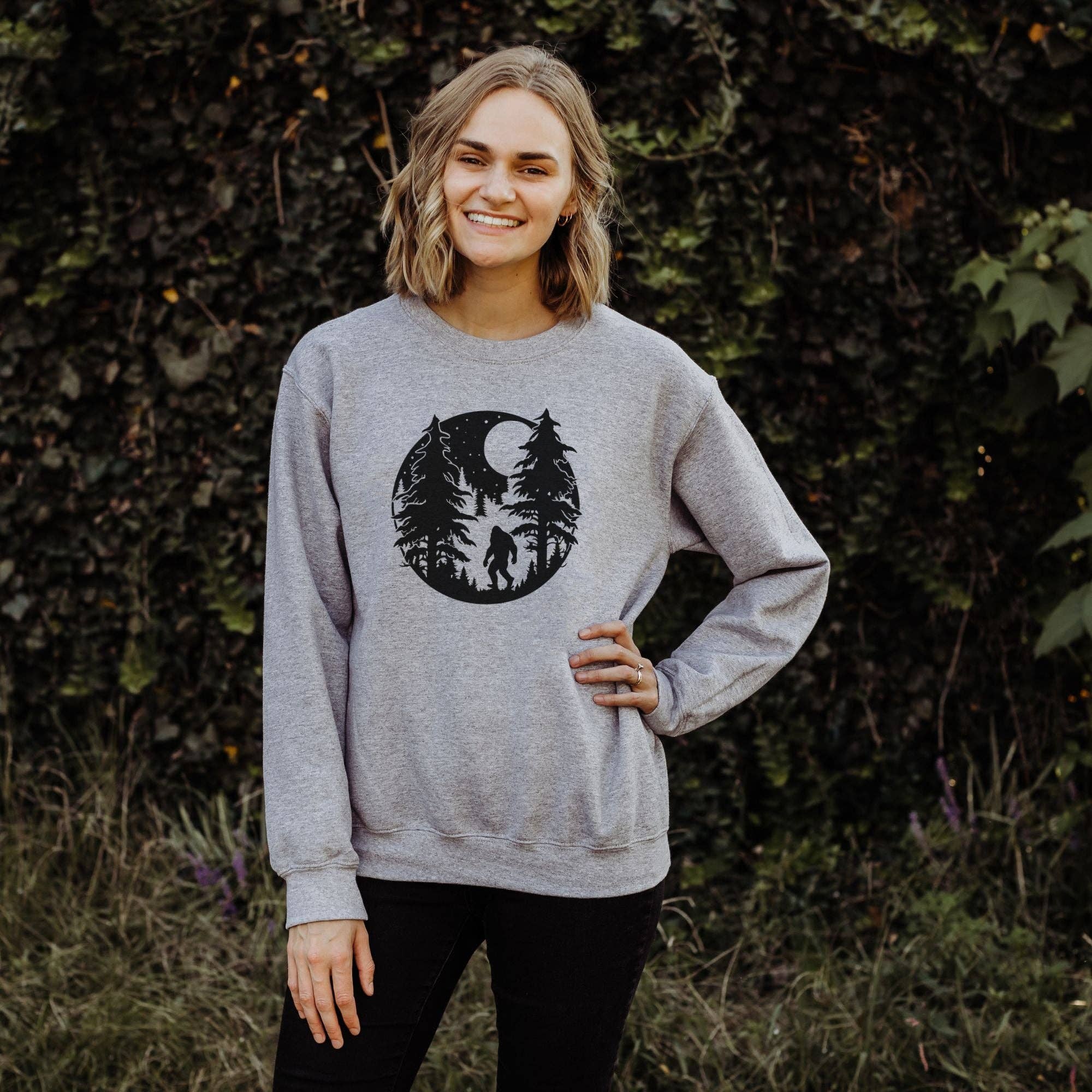 Bigfoot Nature Sweatshirt *Unisex Fit* #2 T-Shirts, Hoodie | PodTeesHub.com