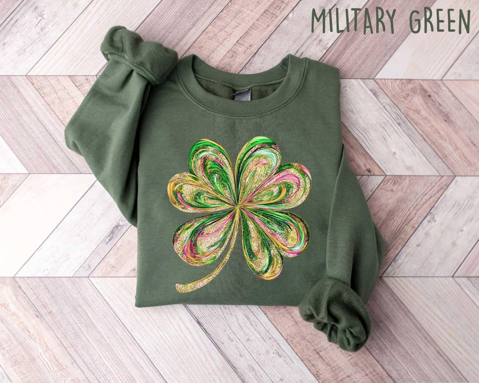 Lucky Shamrock Shenanigans Sweatshirt For St. Patrick's Day T-Shirts, Hoodie | PodTeesHub.com