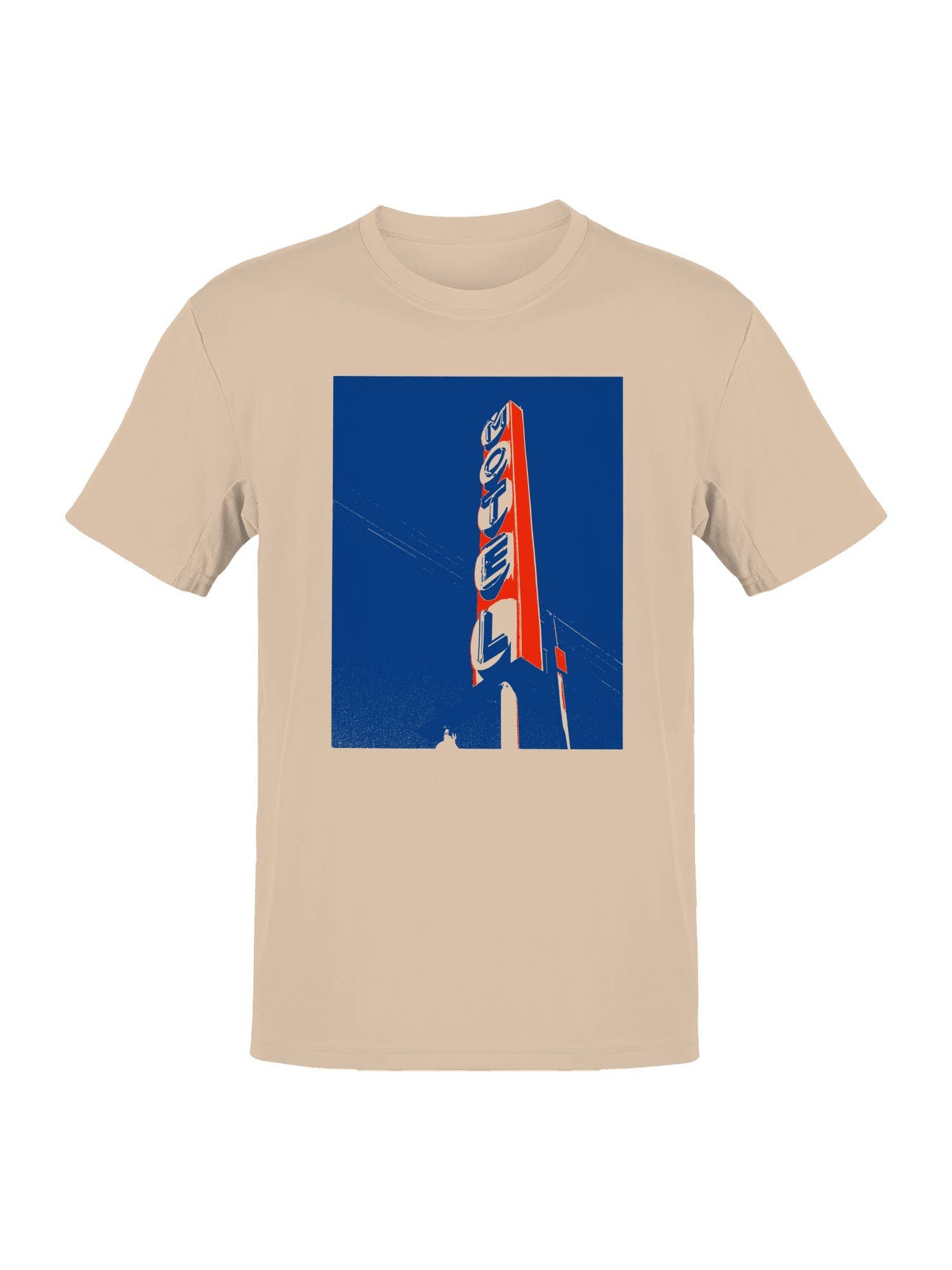 Vintage Motel Neon Sign Art Men's T-Shirt Hoodie, Sweatshirt | PodTeesHub.com