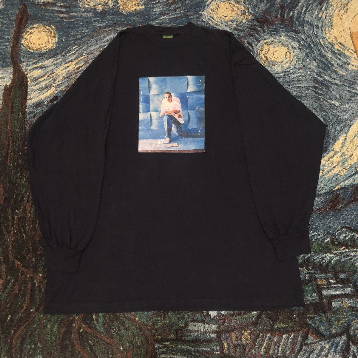Rap Tees X Vintage Vintage Xxxl Jay Z Long Sleeve Shirt Hoodie, Sweatshirt | PodTeesHub.com