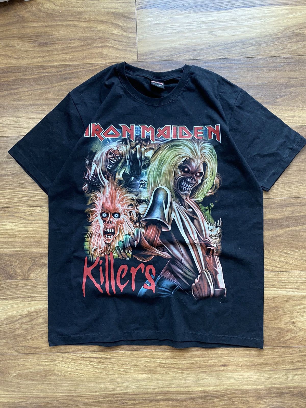 Iron Maiden X Vintage T Shirt Iron Maiden Vintage Hype Merch Hoodie, Sweatshirt | PodTeesHub.com