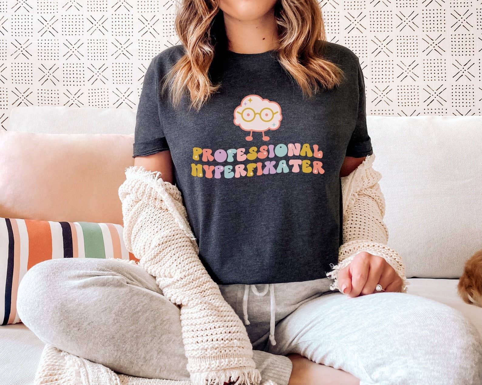 Professional Hyperfixater Shirt Hoodie, Sweatshirt | PodTeesHub.com