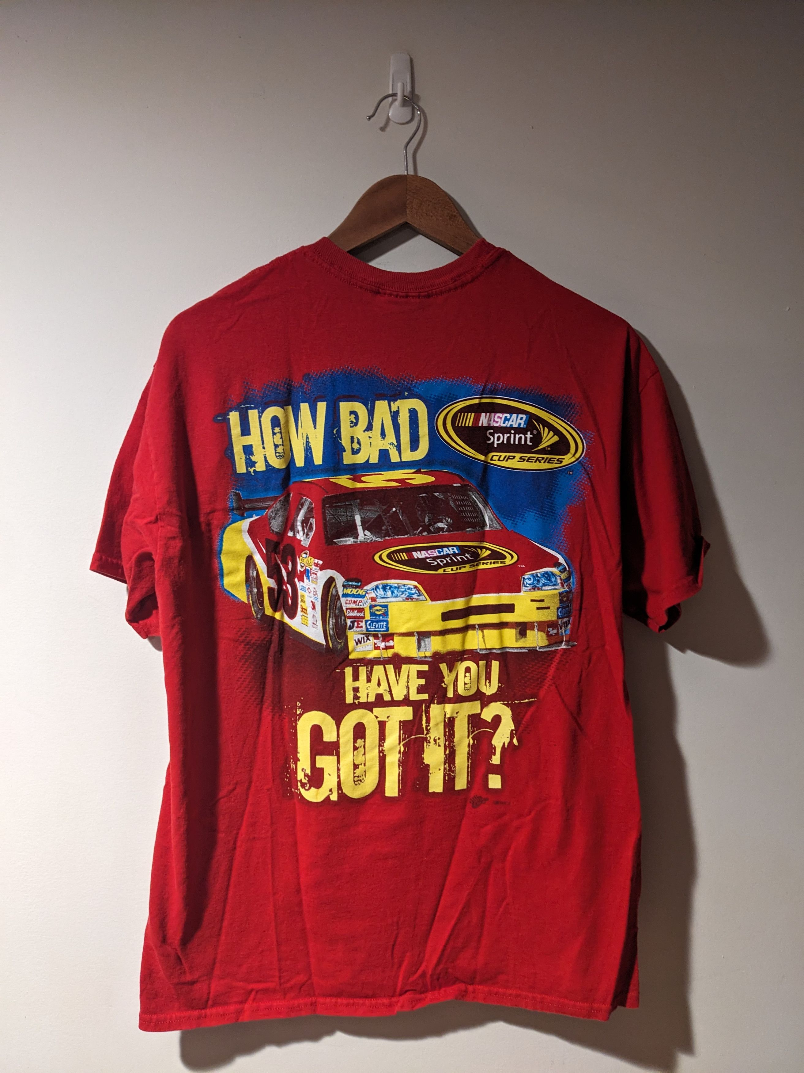 Vintage 90s Nascar Junkie Nascar Sprint Cup Series T Shirt Hoodie, Sweatshirt | PodTeesHub.com