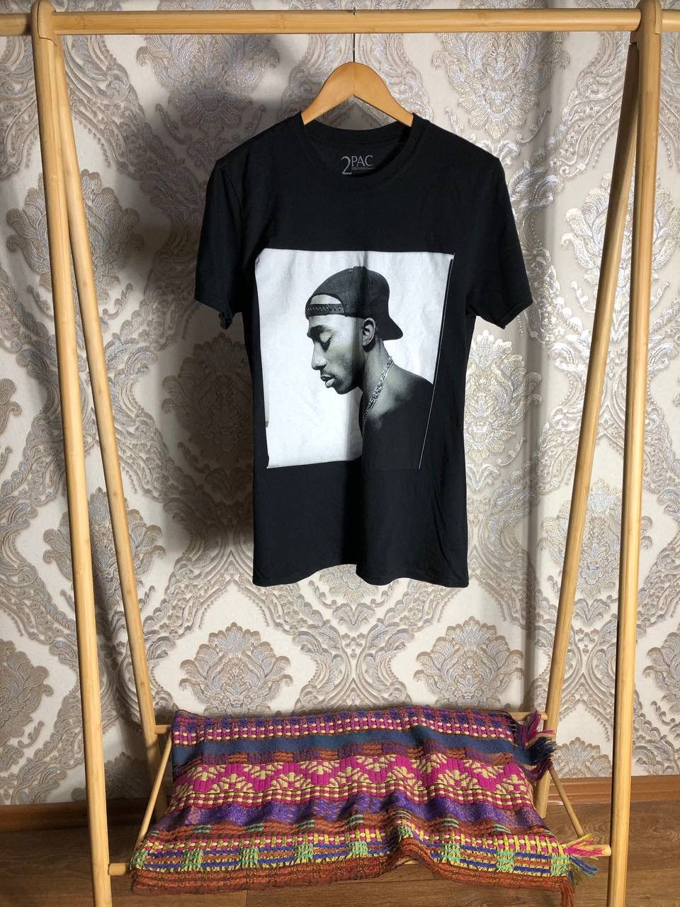 Vintage Very Rare Tupac Shakur Big Logo 2pac Rap T Shirt Hip Hop 90s Hoodie, Sweatshirt | PodTeesHub.com