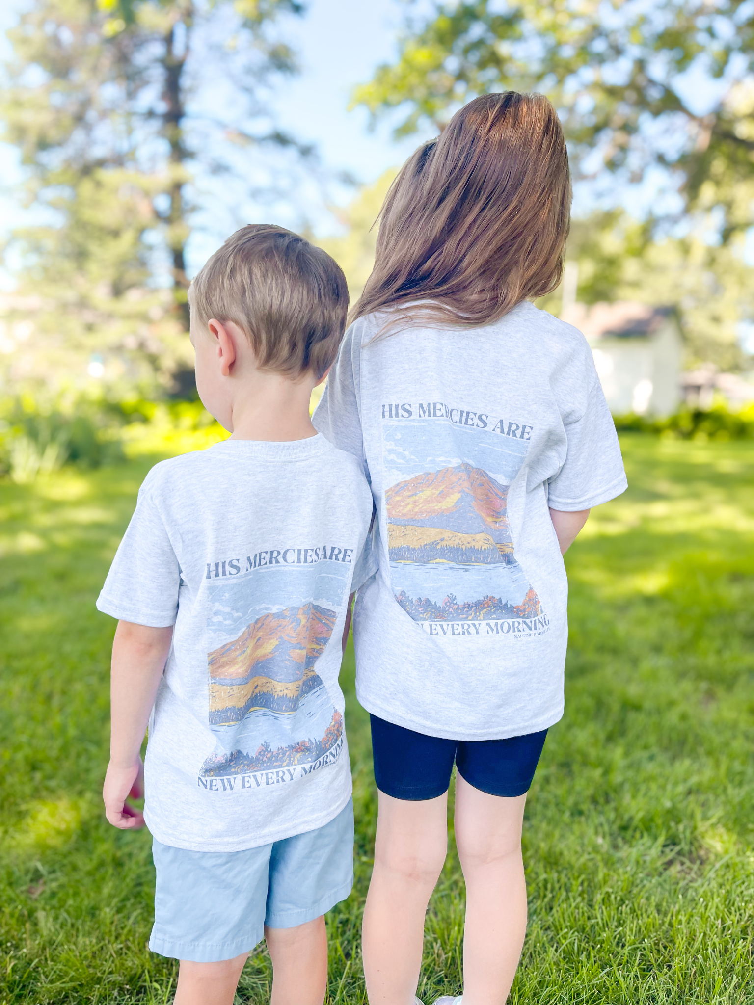 His Mercies Are New Every Morning Christian Youth T-Shirt Hoodie, Sweatshirt | PodTeesHub.com