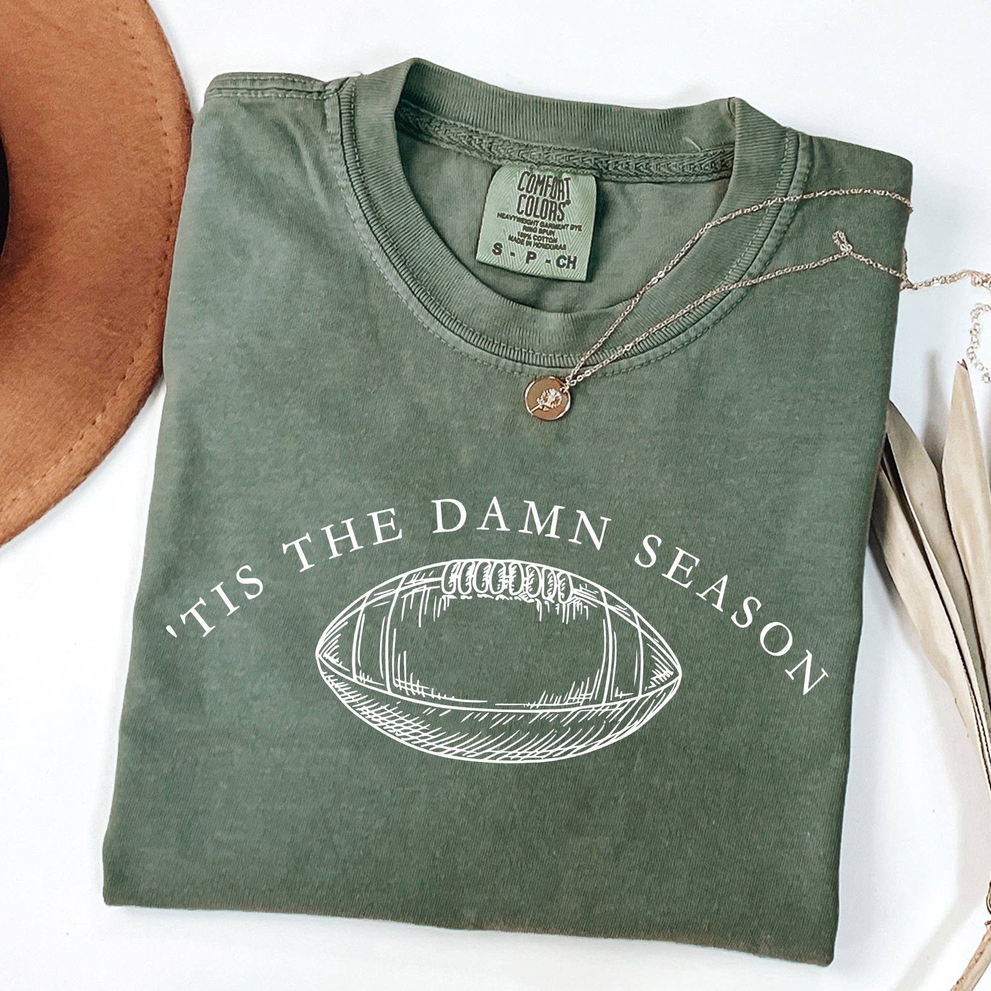Tis the Damn Season, Football Game Day Tailgate Party Tshirt Hoodie, Sweatshirt | PodTeesHub.com