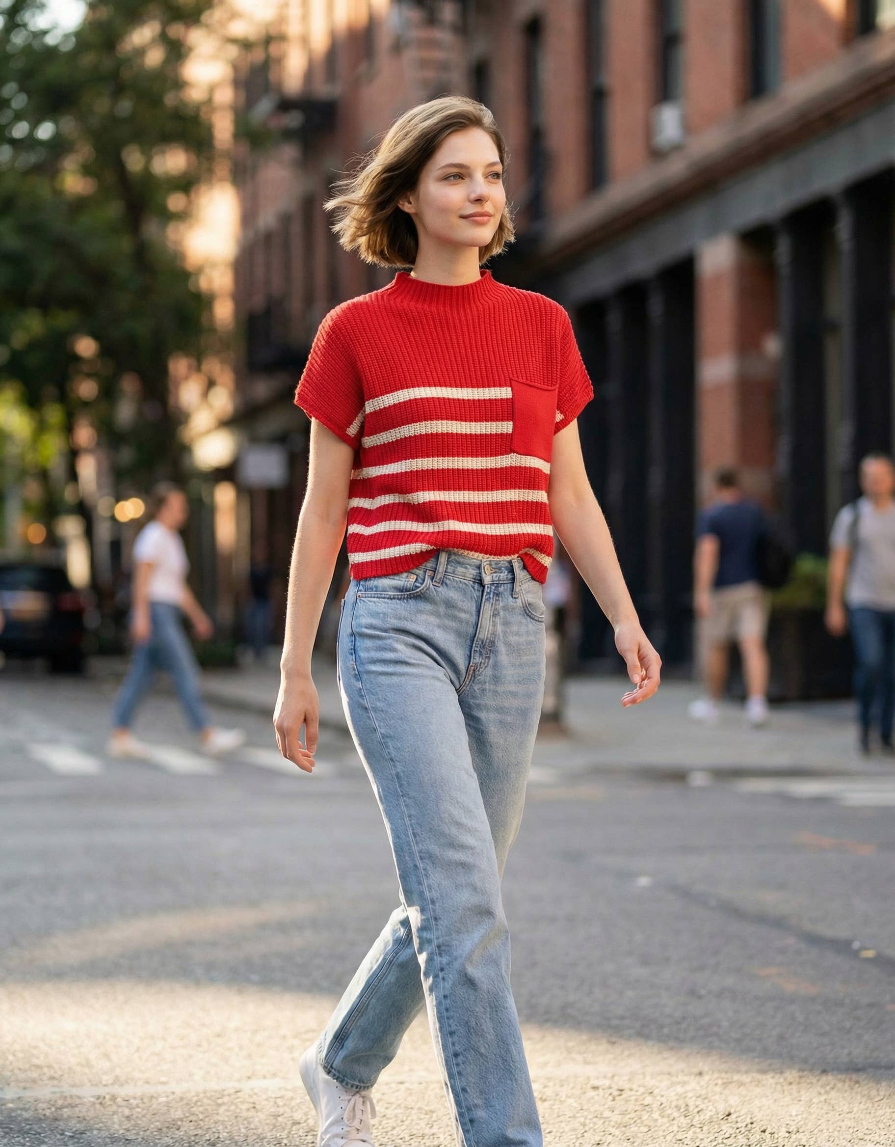 ...._ SI-27270 Short Sleeve Stripe Sweater T-Shirts, Hoodie, Sweatshirt | PodTeesHub.com