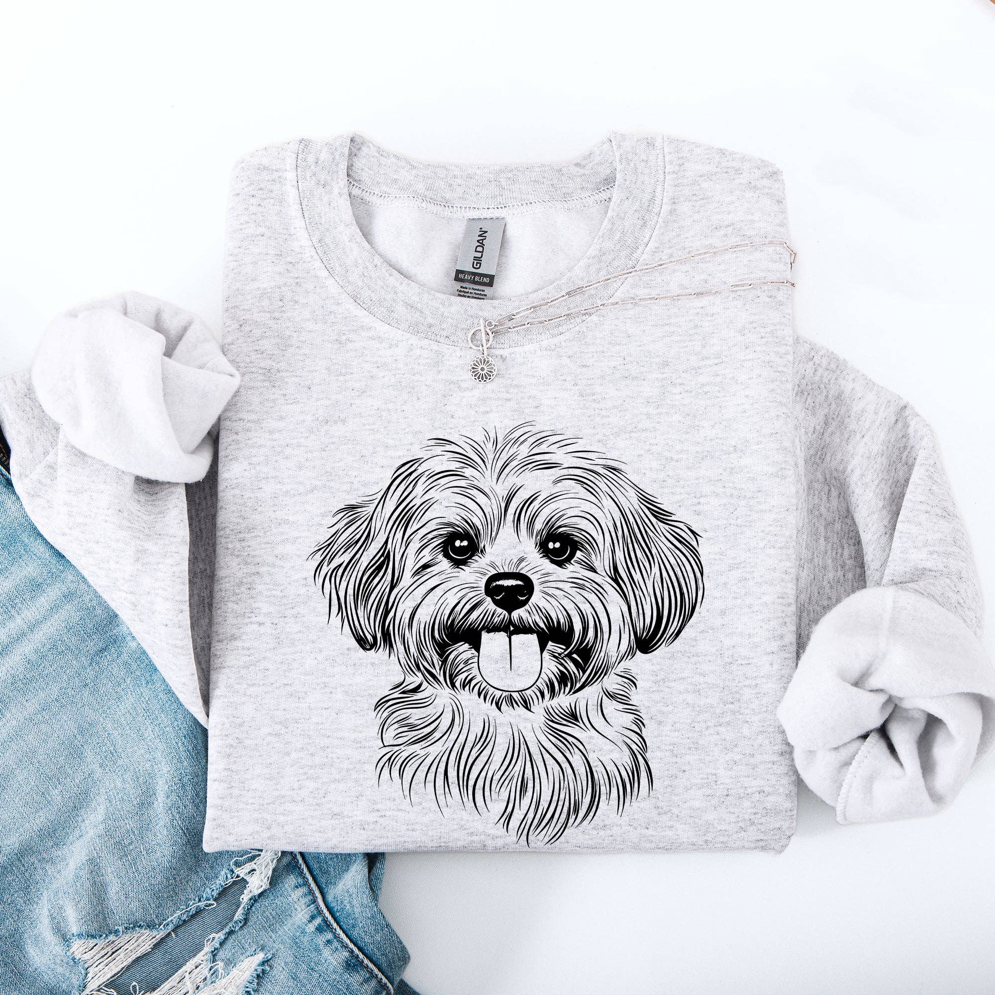 Havanese, Pet, Dog Breed Sweatshirt T-Shirts, Hoodie | PodTeesHub.com