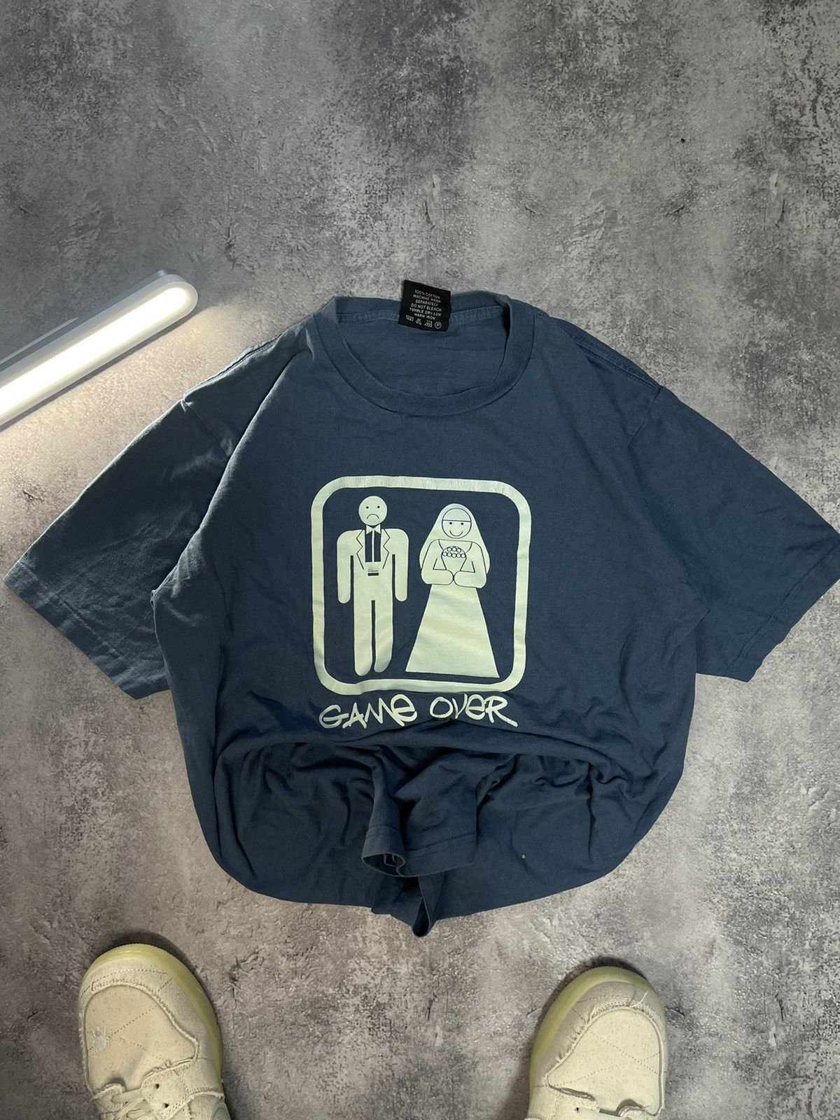 Vintage Game Over Pornstar Vintage T Shirts Size M Funny Tees Hoodie, Sweatshirt | PodTeesHub.com