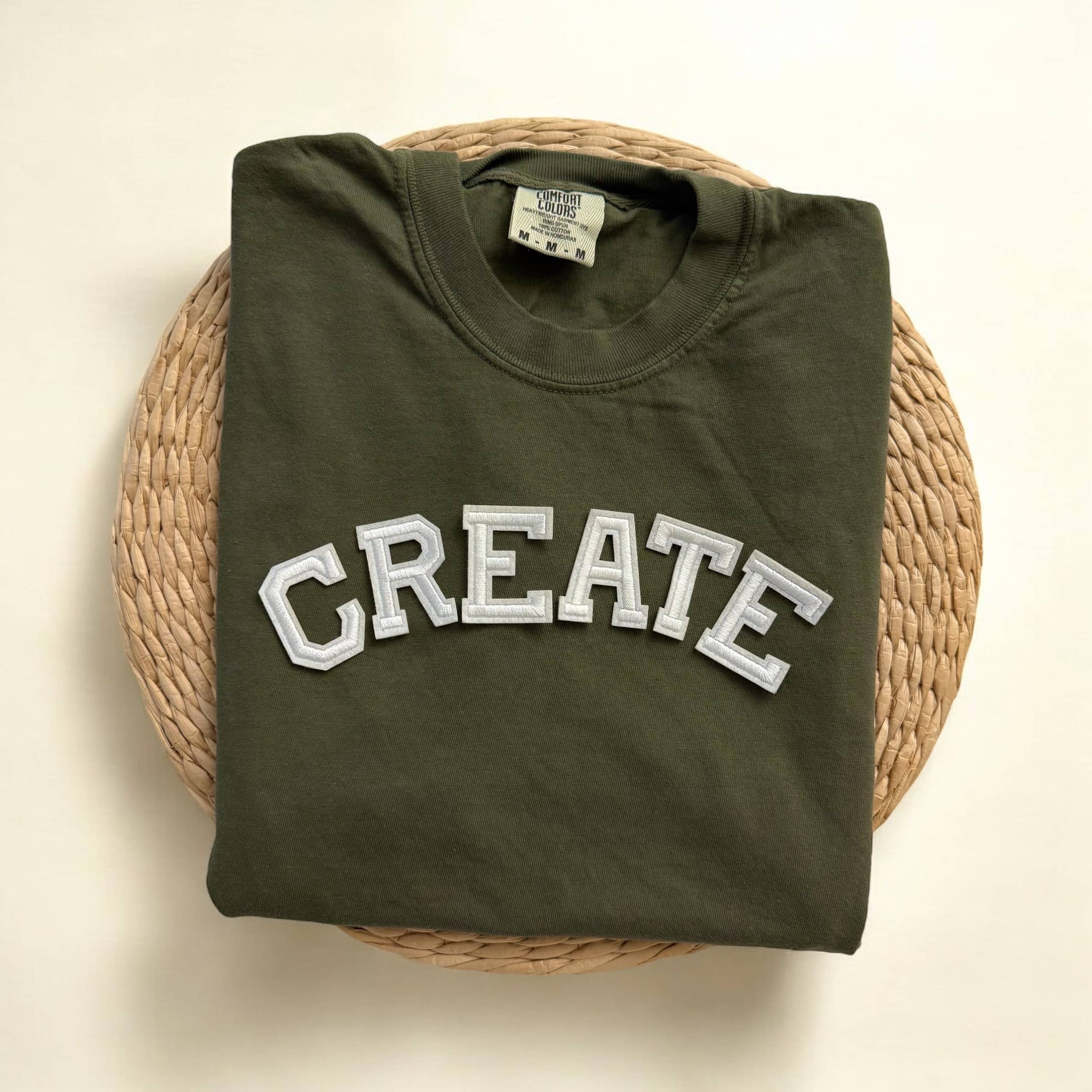Create Comfort Colors Short Sleeve Shirt, Craft Store Merch Hoodie, Sweatshirt | PodTeesHub.com