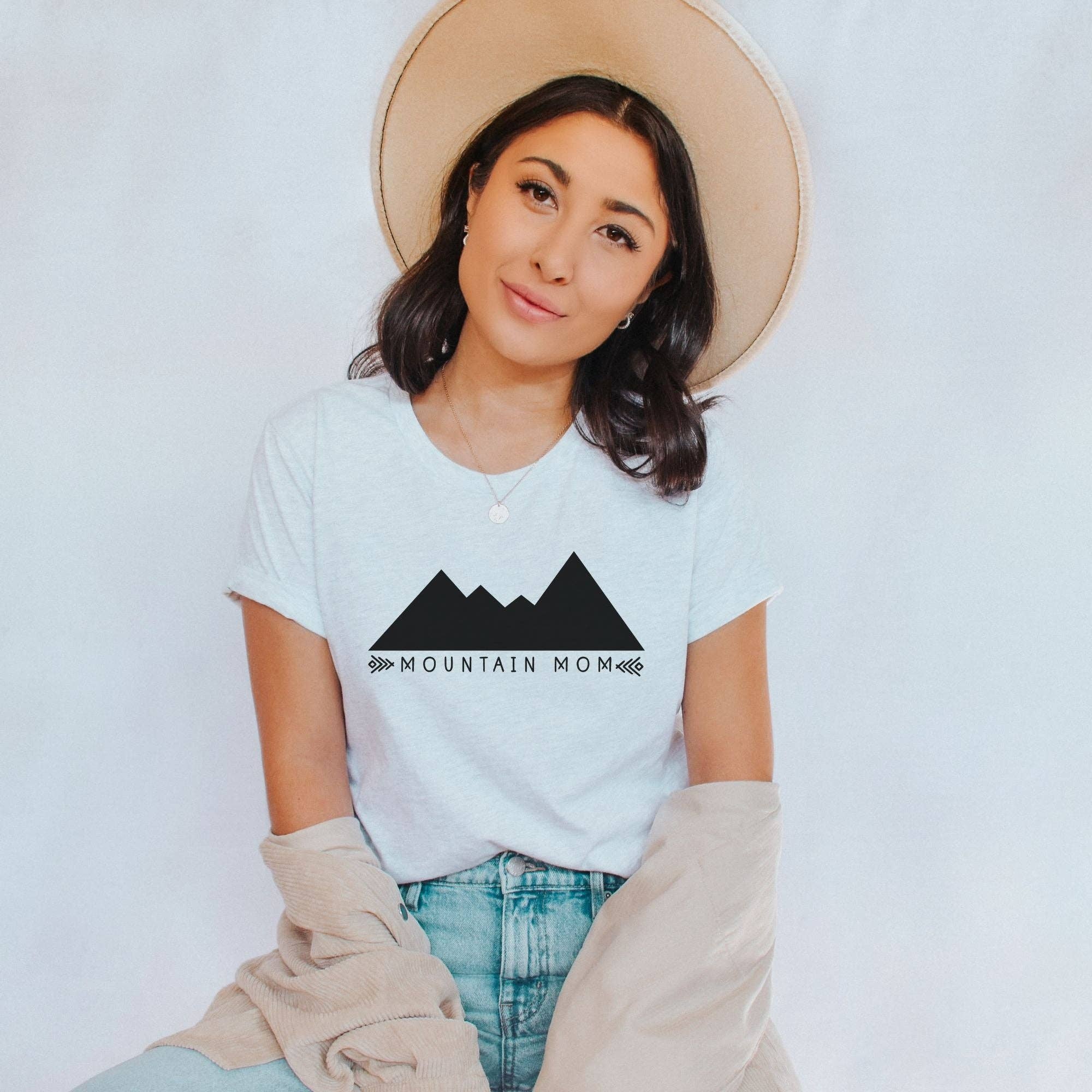 Mountain Mom T Shirt *Unisex Fit*125 Hoodie, Sweatshirt | PodTeesHub.com
