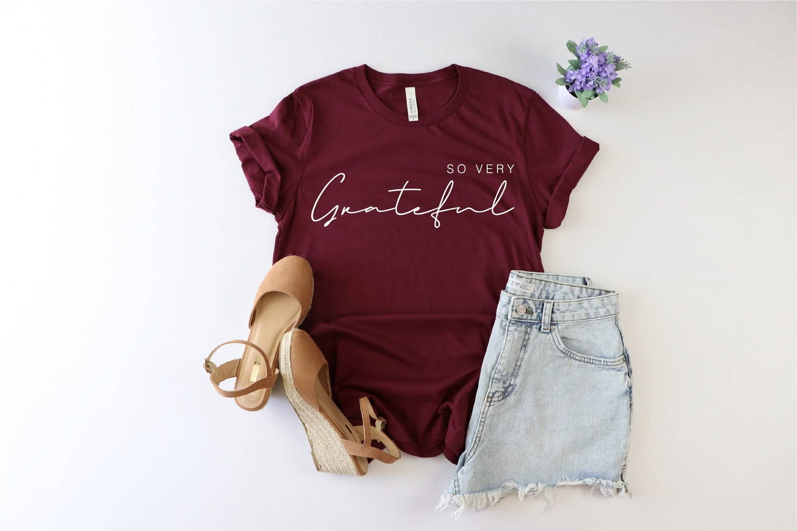 So Very Grateful T-Shirt Hoodie, Sweatshirt | PodTeesHub.com